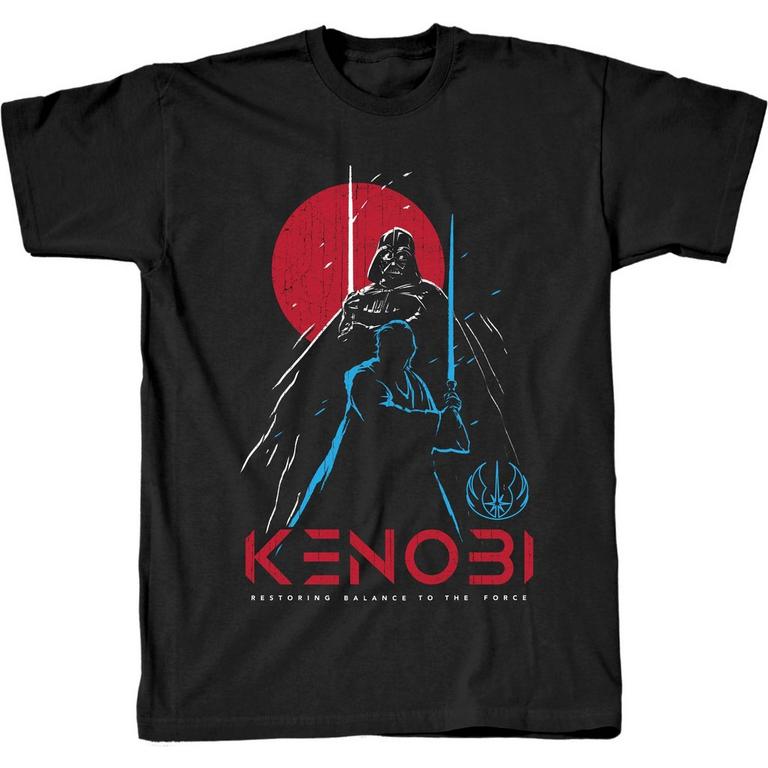 Geeknet Star Wars Kenobi Restoring Balance T-Shirt GameStop Exclusive