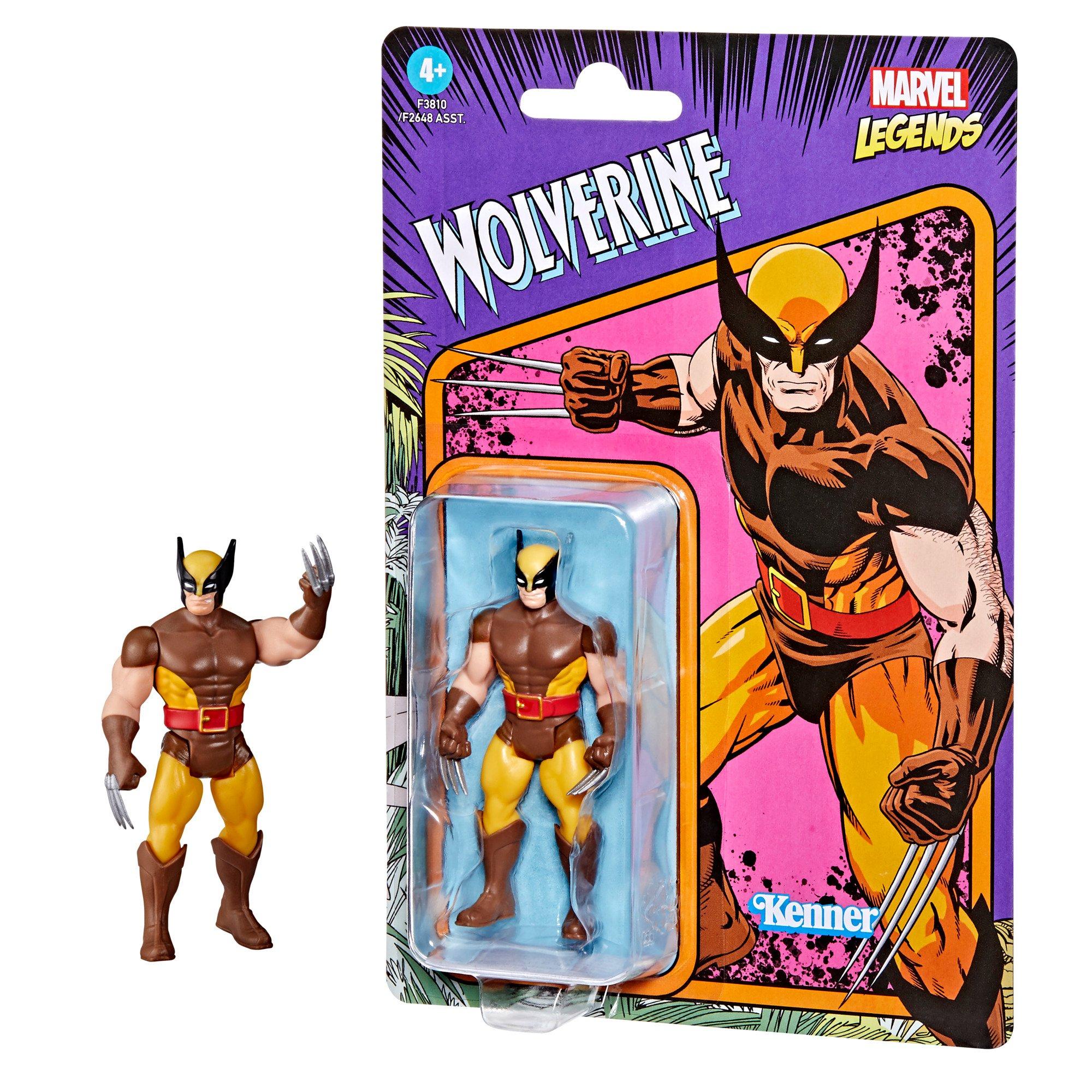 Hasbro Marvel Legends Wolverine Retro 375 Collection 375 In Action Figure