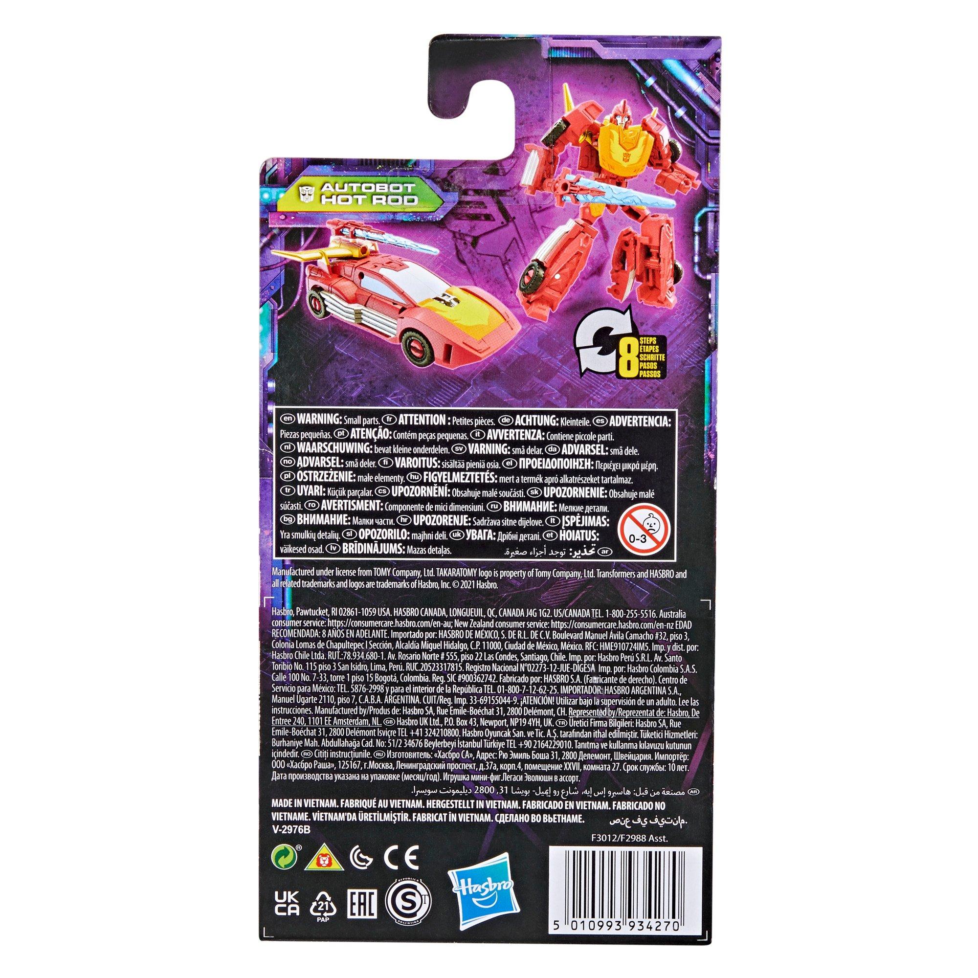 Hasbro Transformers: Generations Legacy Series Autobot Hot Rod 3.5-in Action Figure
