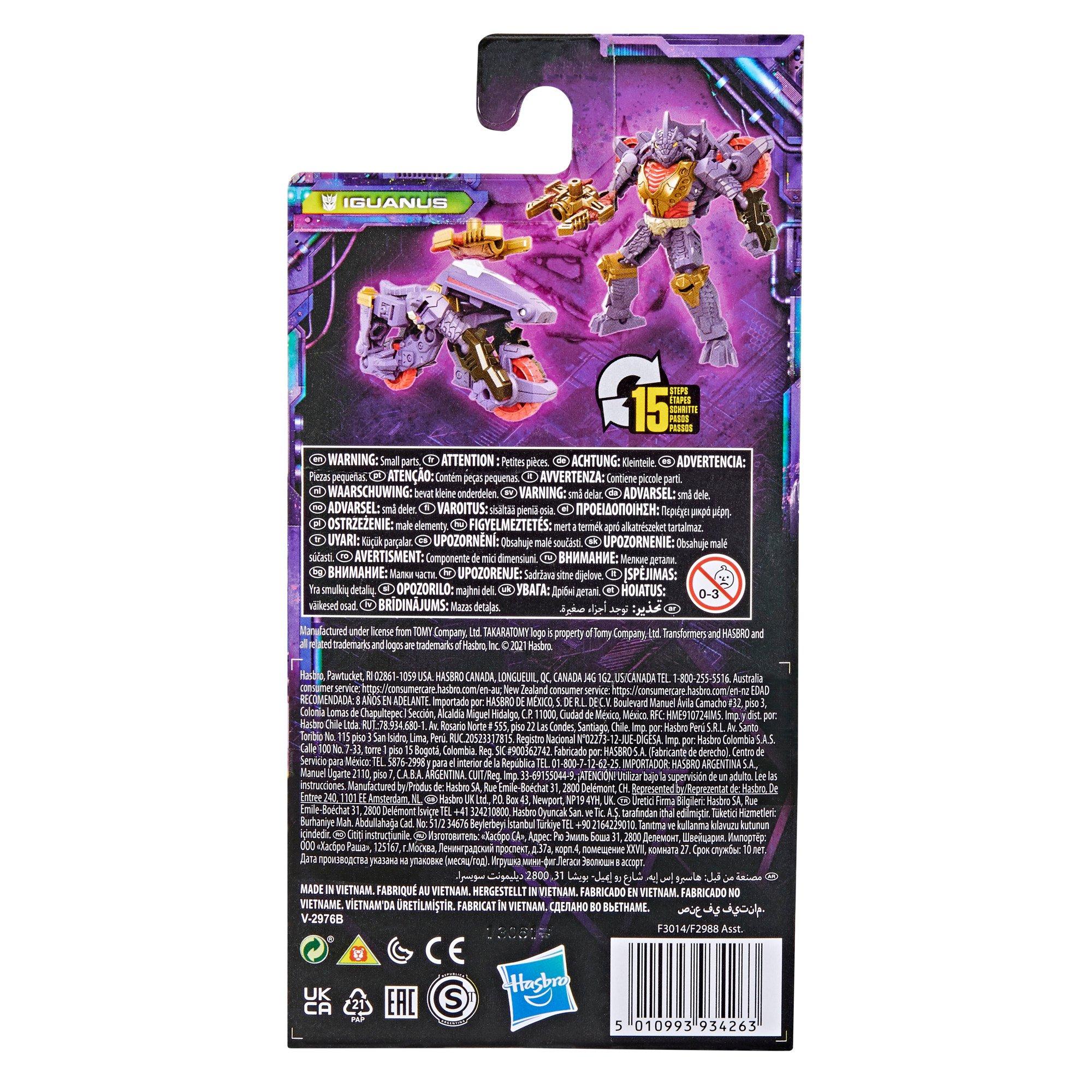 list item 5 of 5 Hasbro Transformers: Generations Legacy Series Iguanus 3.5-in Action Figure
