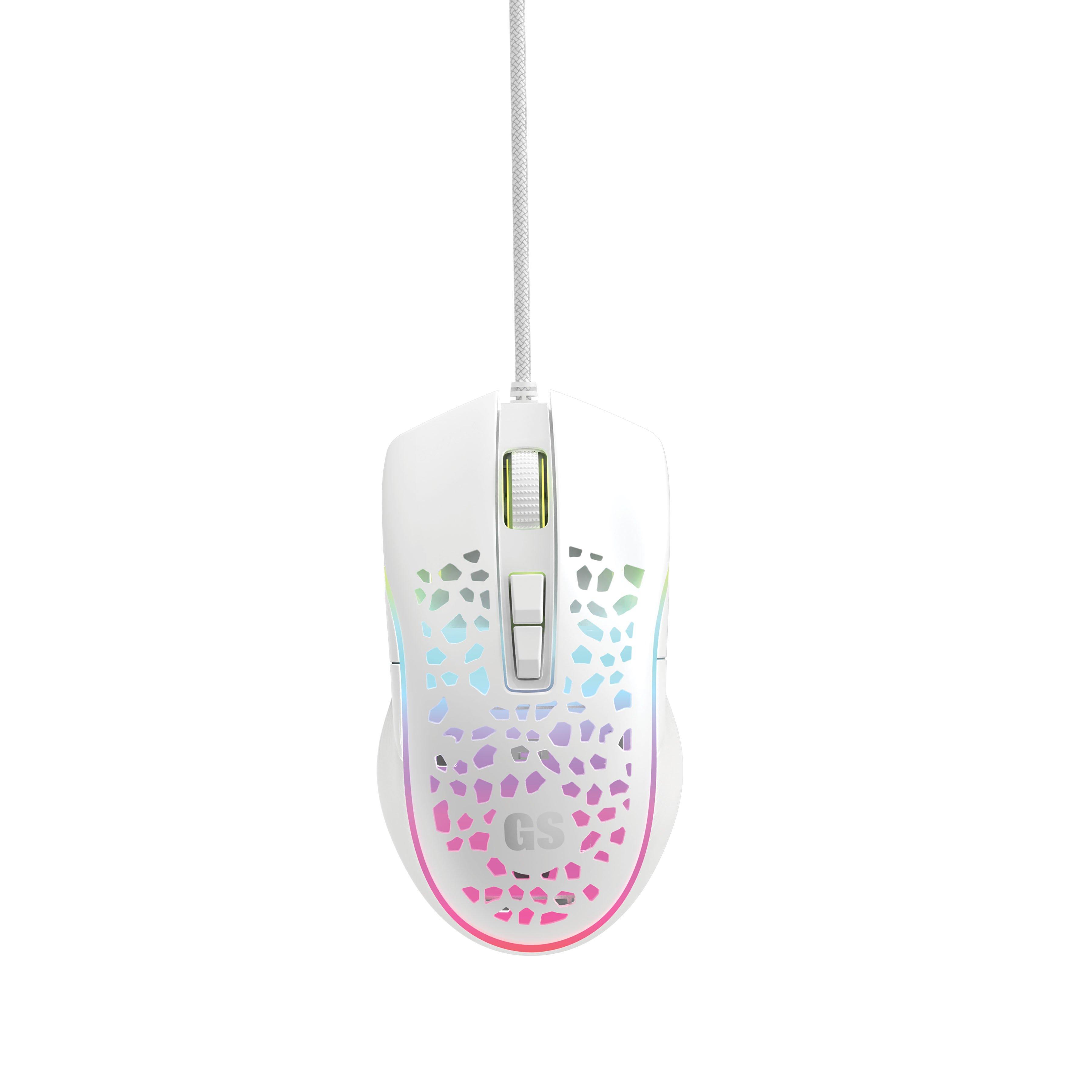 GameStop Air Wired Gaming Mouse with RGB - White | GameStop 