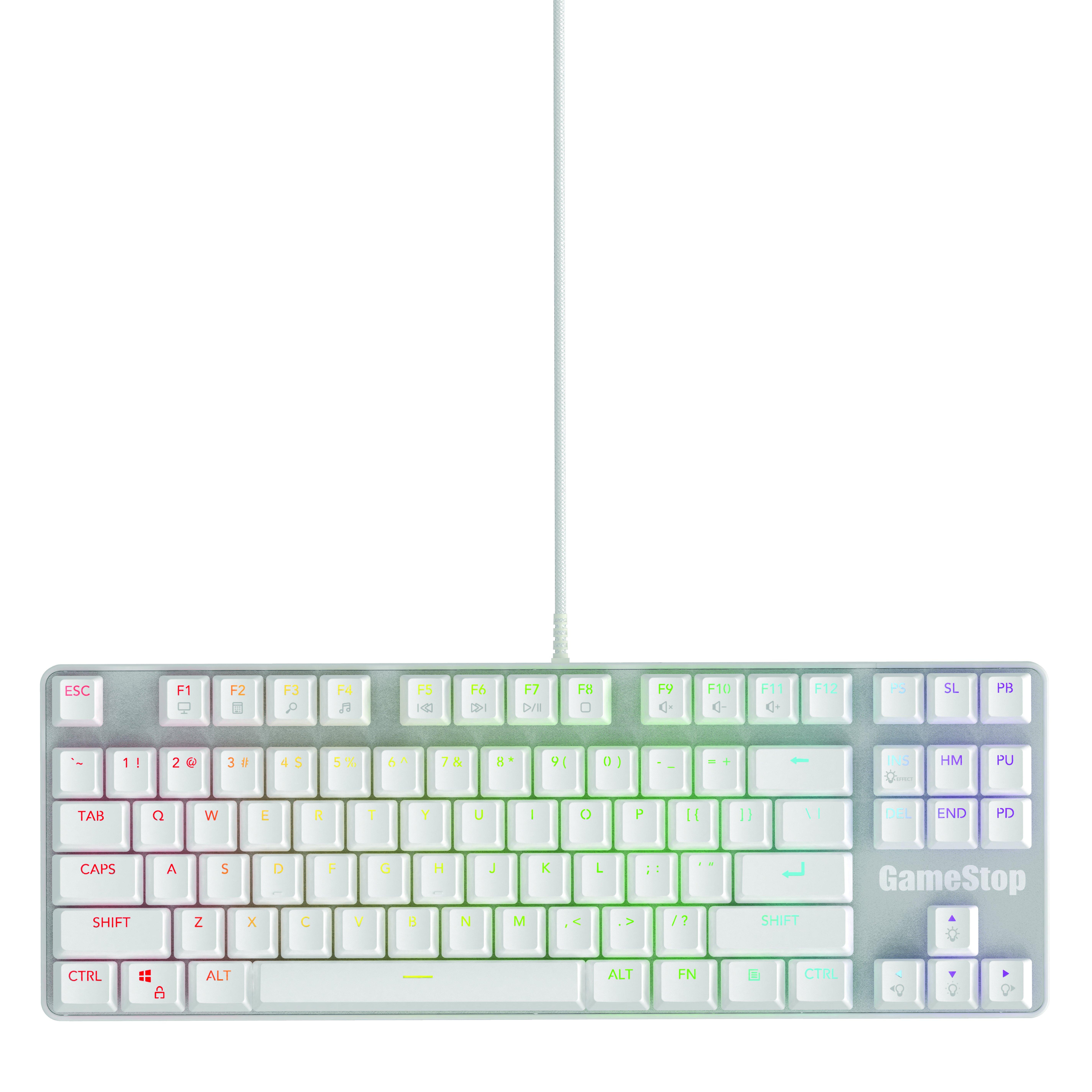 GameStop Wired Membrane RGB Gaming Keyboard and 7-Button RGB Wired