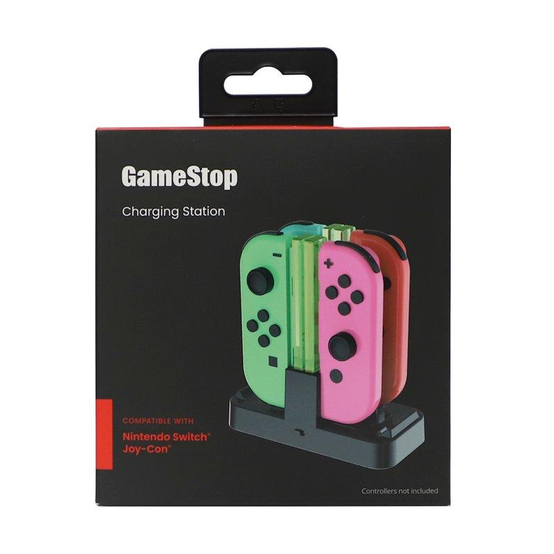 GameStop Nintendo Switch 6-in-1 JoyCon Charger Dock and Game Deck