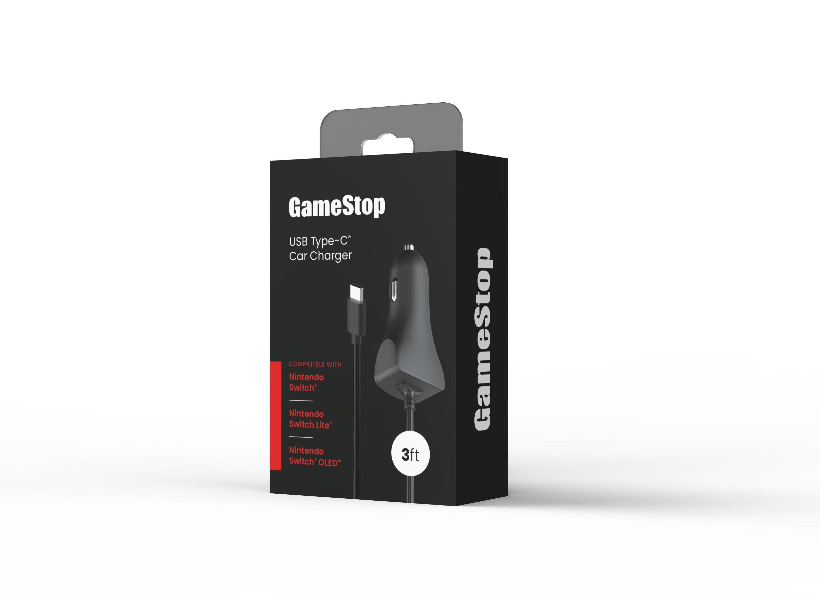 Nintendo switch car charger on sale gamestop