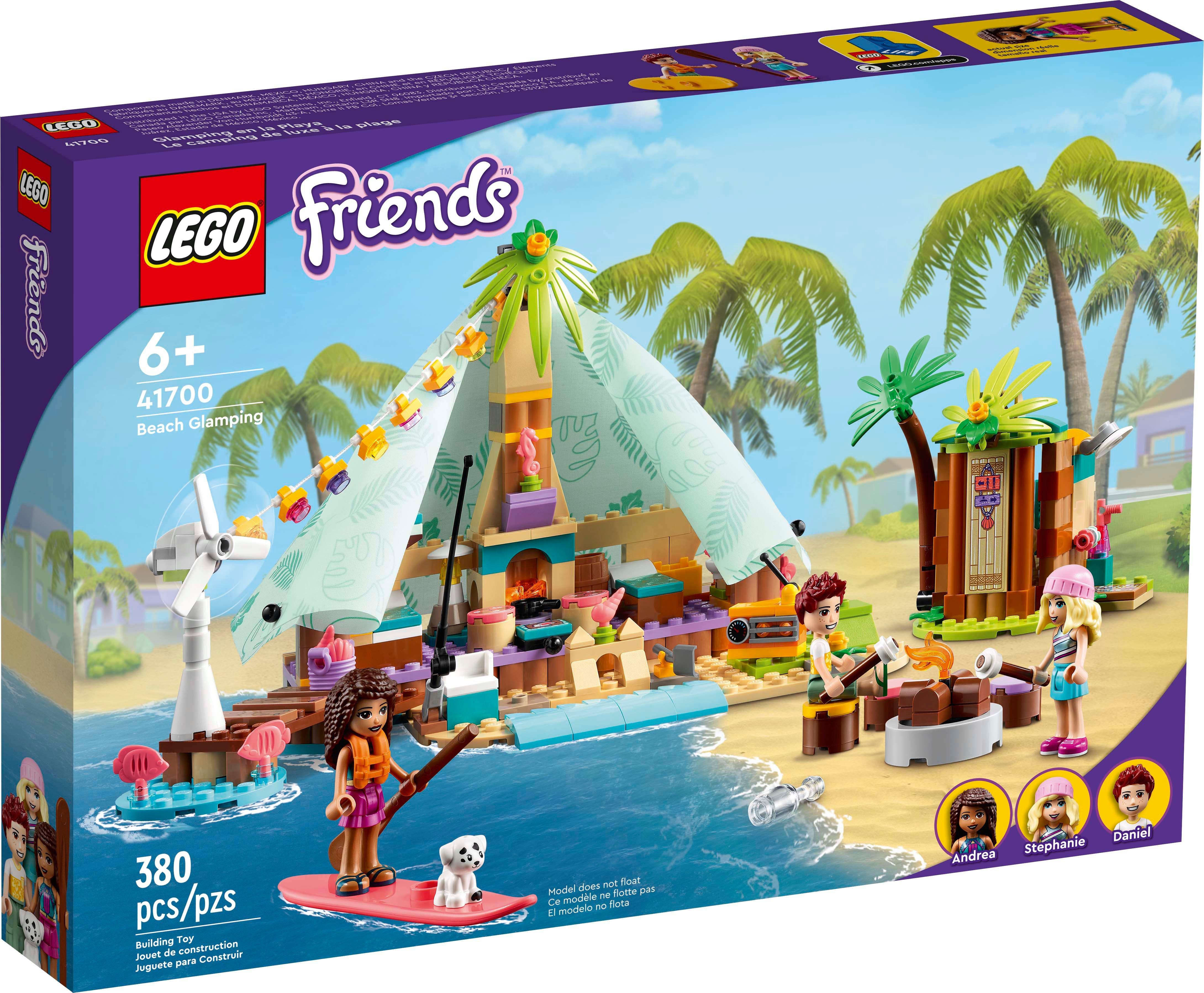 list item 1 of 12 LEGO Friends Beach Glamping 41700