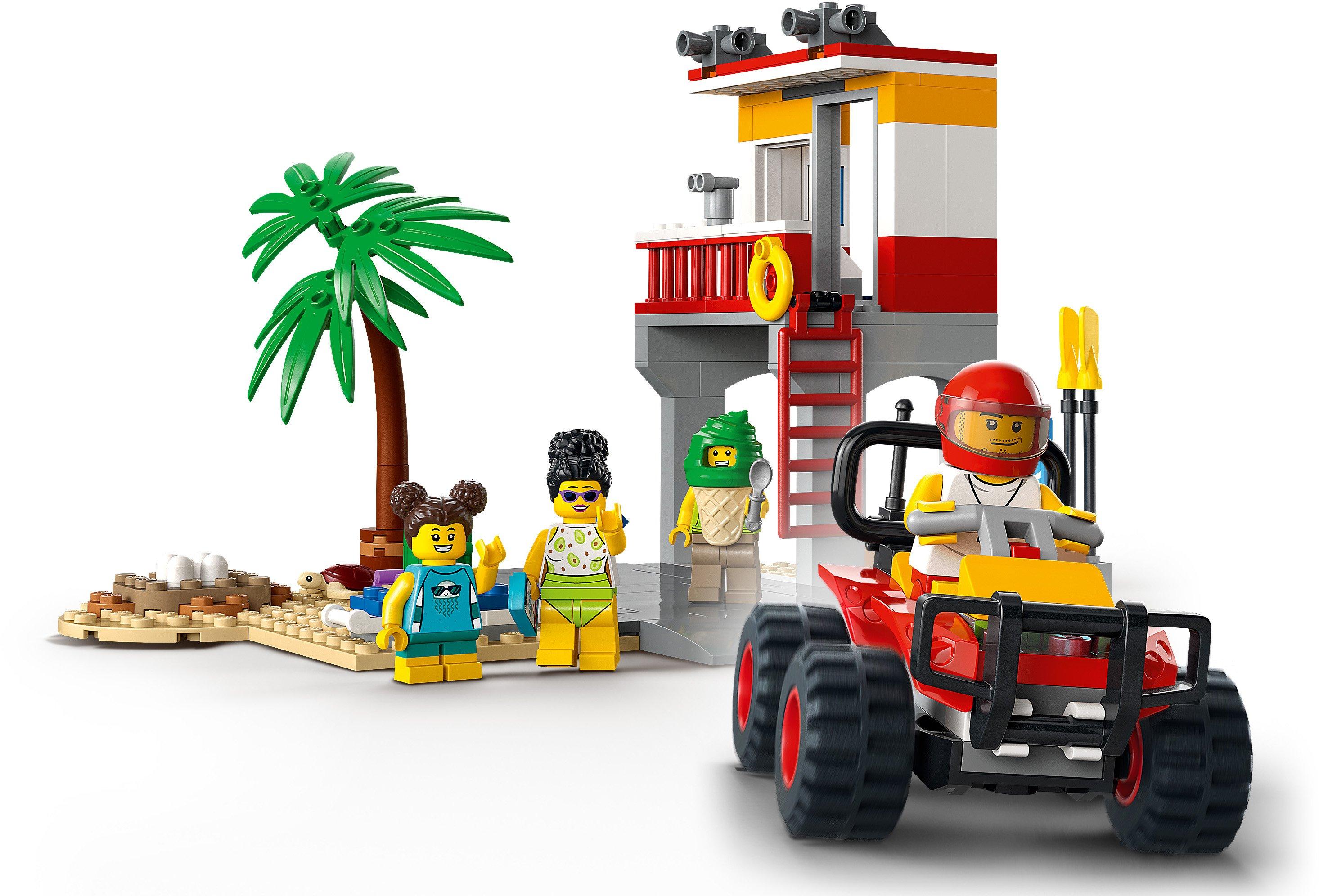 list item 3 of 12 LEGO My City Beach Lifeguard Station 60328