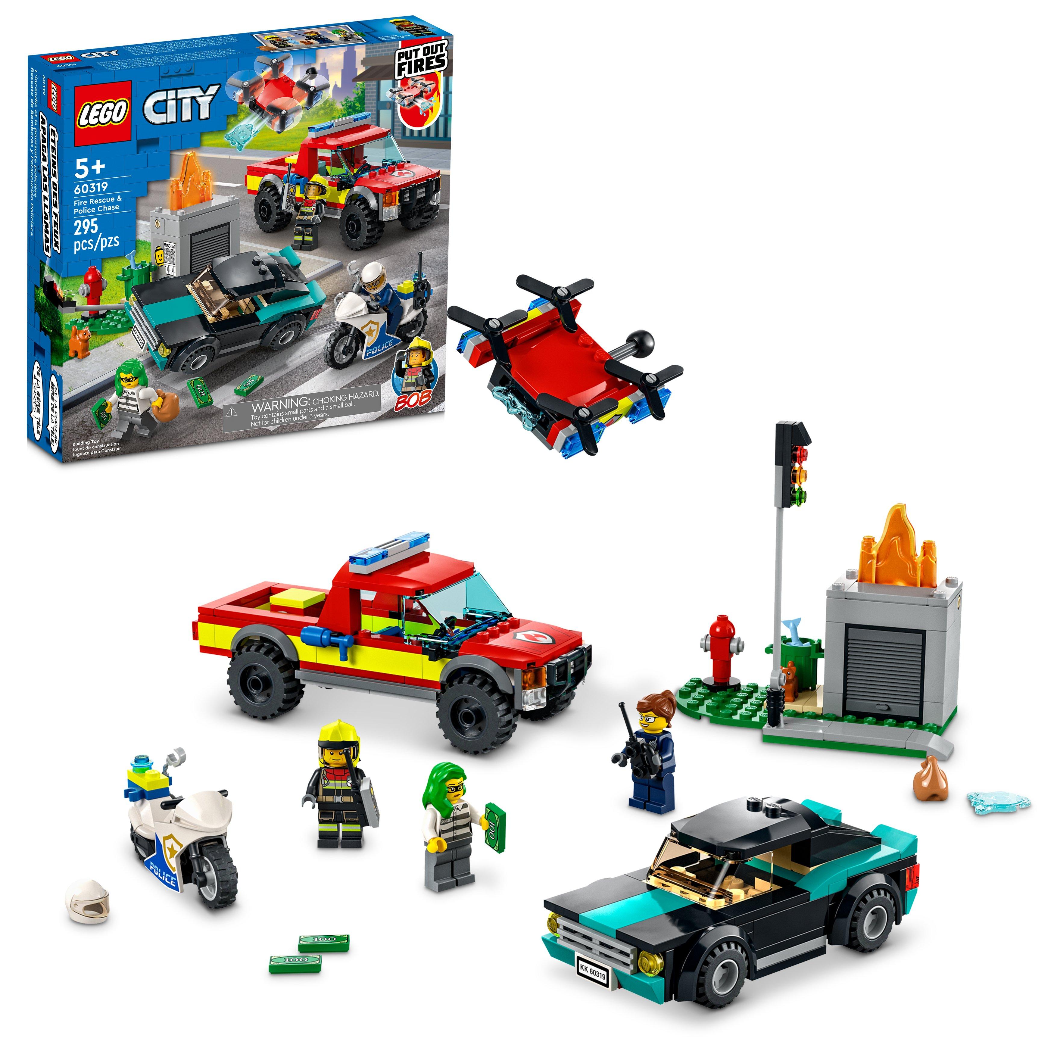 LEGO Fire Rescue and Police Chase 60319