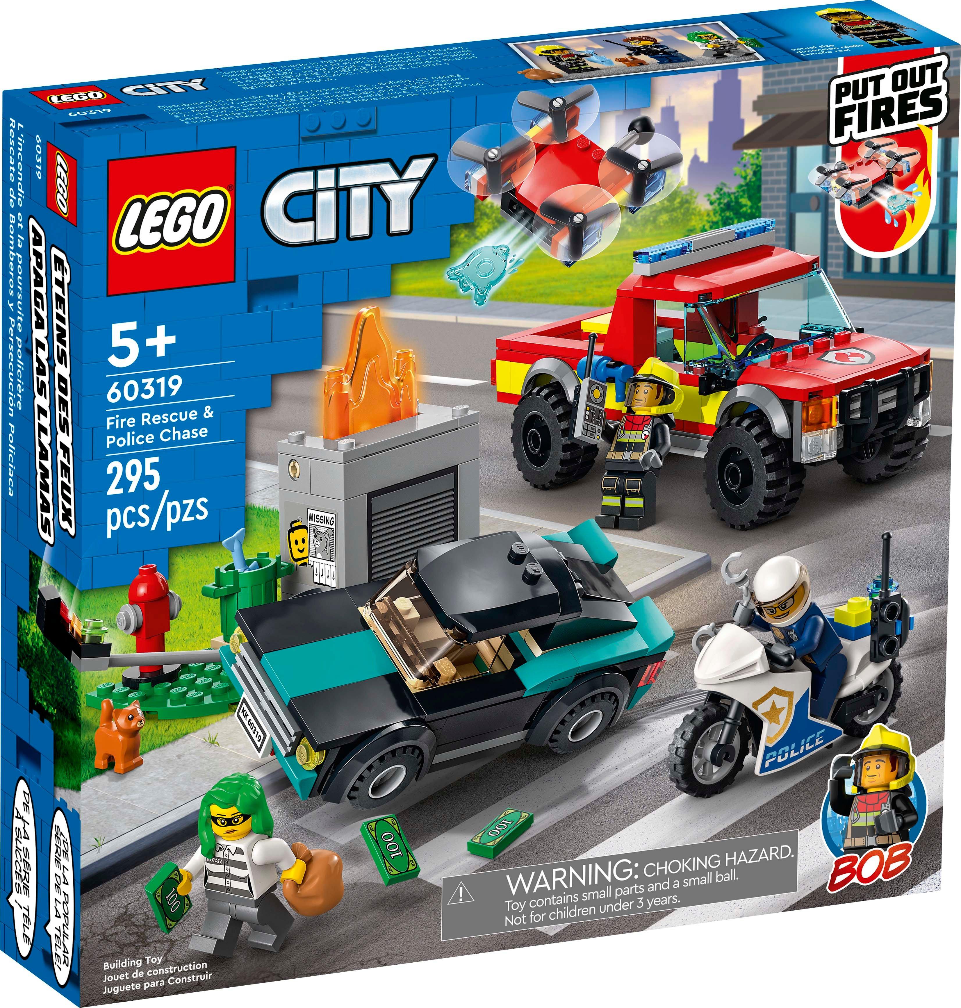 LEGO Fire Rescue and Police Chase 60319