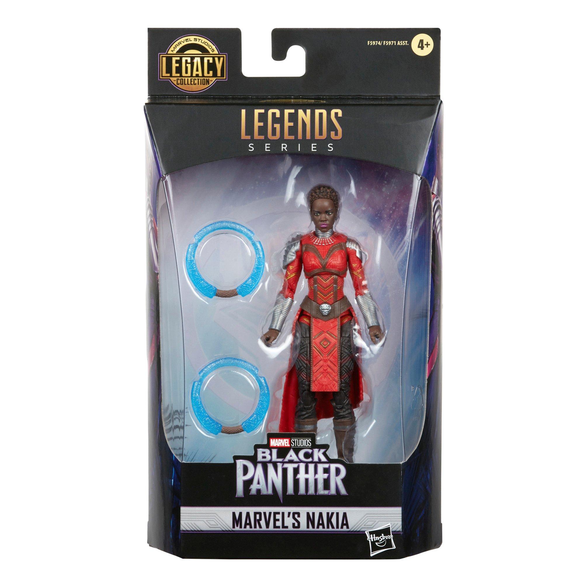 Hasbro Marvel Studios Legend Series Black Panther Legacy Collection Marvel's Nakia 6-in Action Figure
