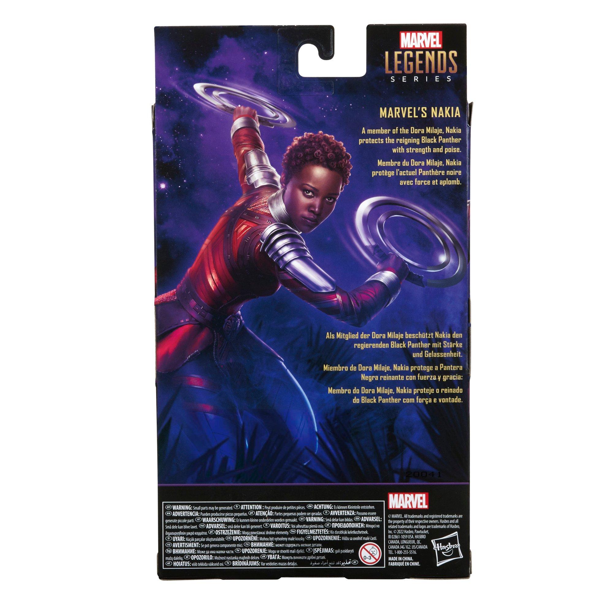 list item 7 of 7 Hasbro Marvel Studios Legend Series Black Panther Legacy Collection Marvel's Nakia 6-in Action Figure
