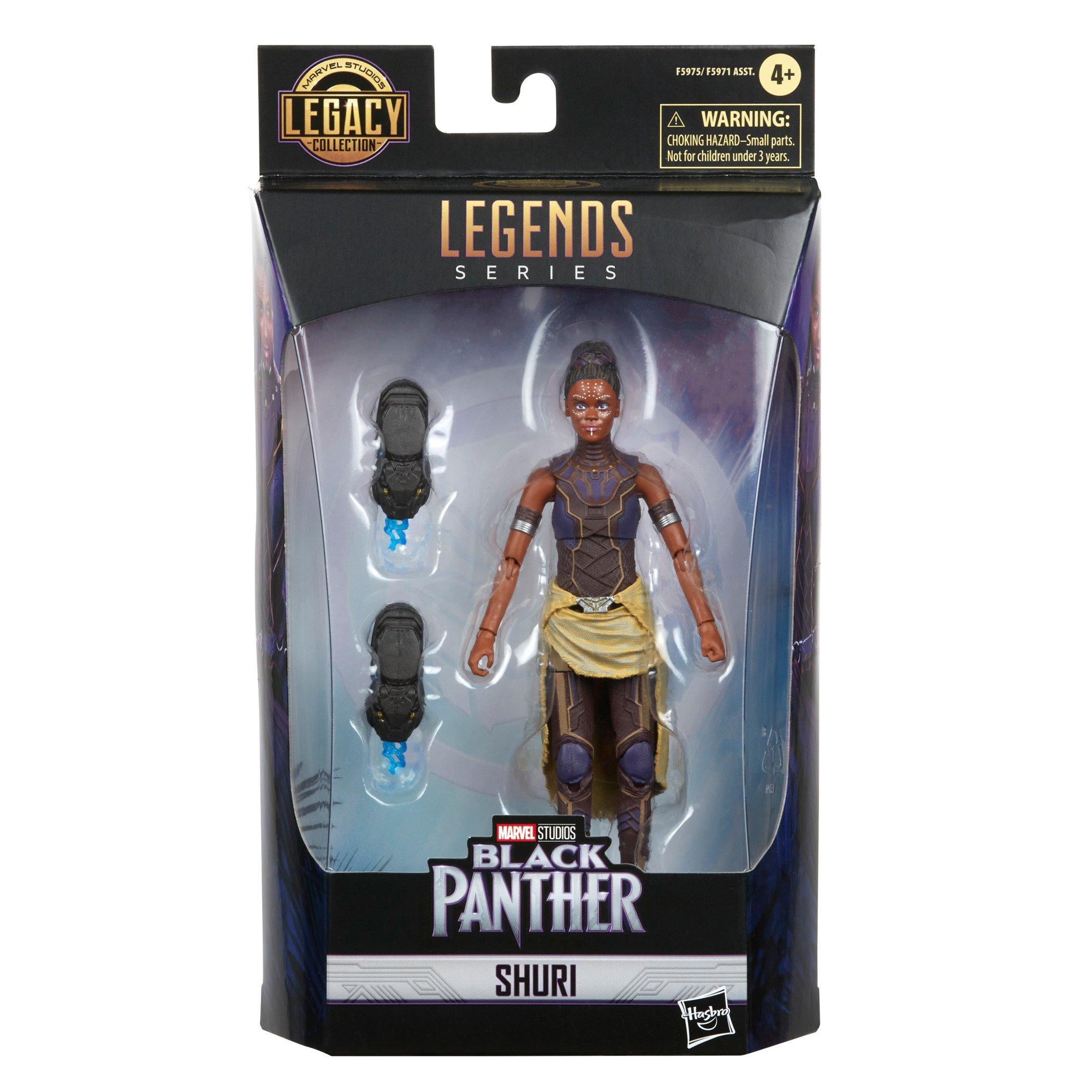 Hasbro Marvel Studios Legend Series Black Panther Legacy Collection Shuri 6-in Action Figure