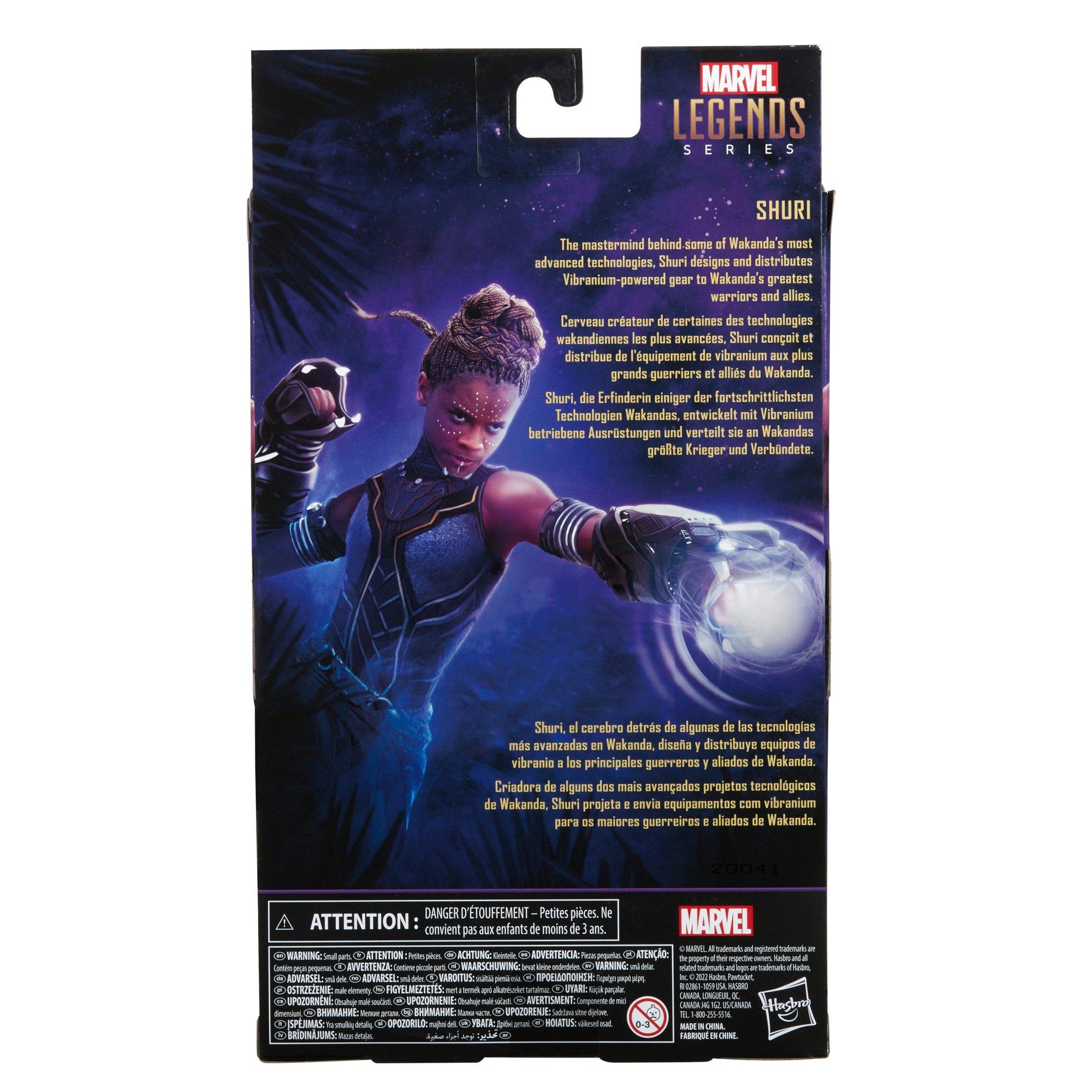 list item 7 of 7 Hasbro Marvel Studios Legend Series Black Panther Legacy Collection Shuri 6-in Action Figure