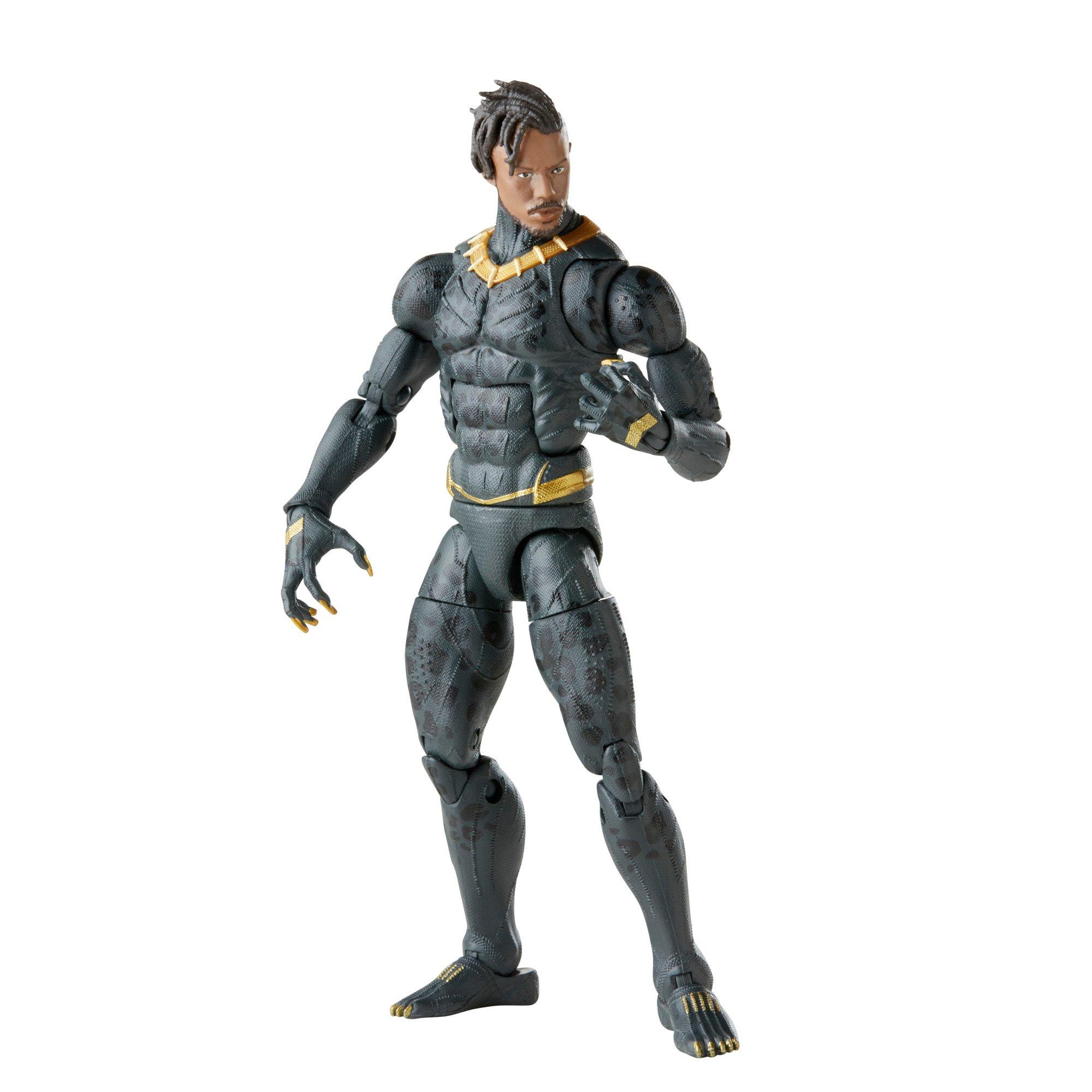 Hasbro Marvel Studios Legend Series Black Panther Legacy Collection Erik Killmonger 6-in Action Figure