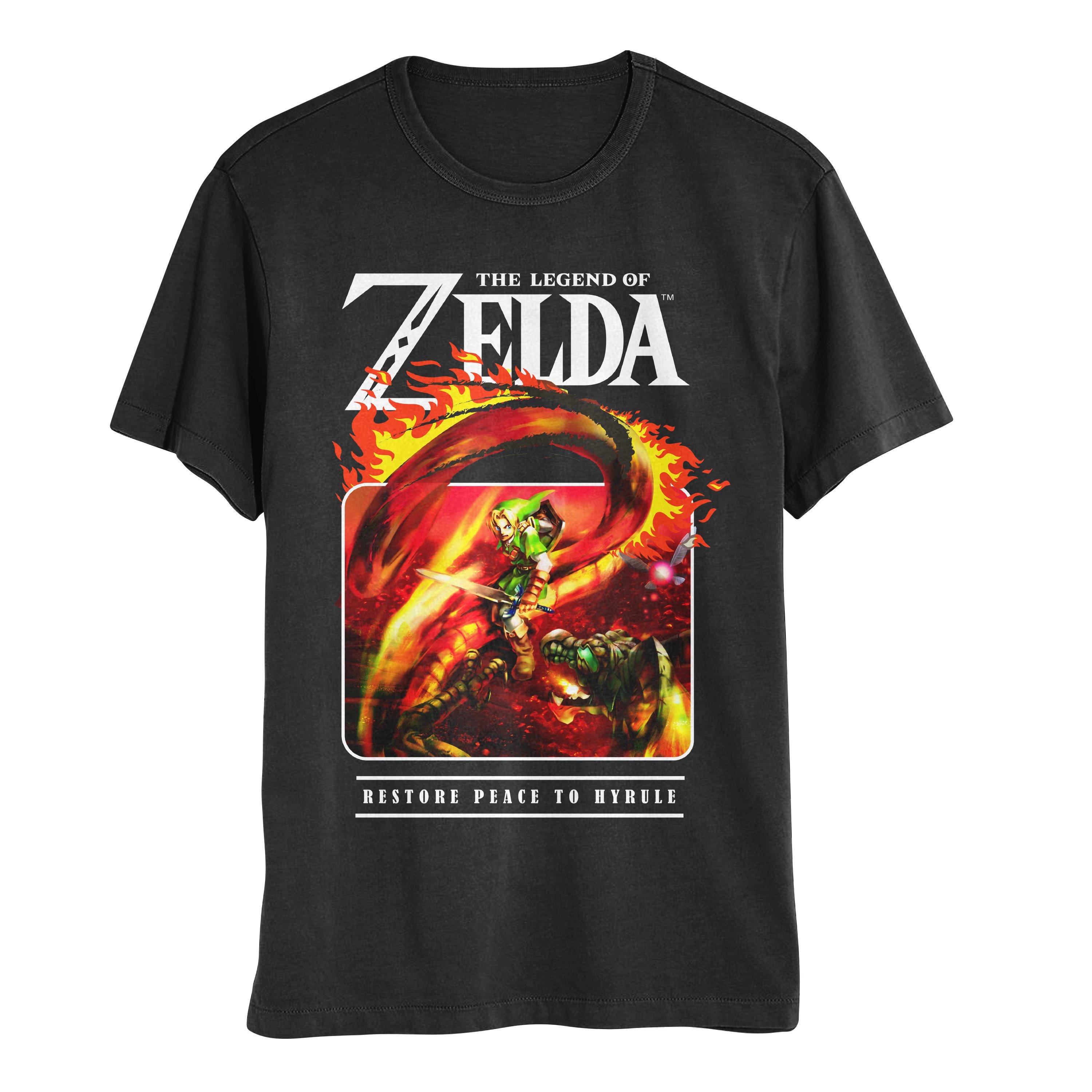 The of Zelda Restore Peace to Hyrule Unisex Short T-Shirt | GameStop