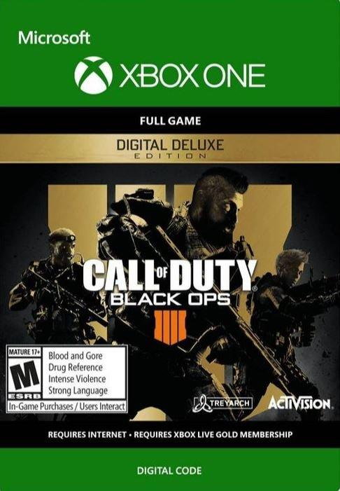 Call of Duty Black Ops 4 Digital Deluxe Edition Xbox One Xbox