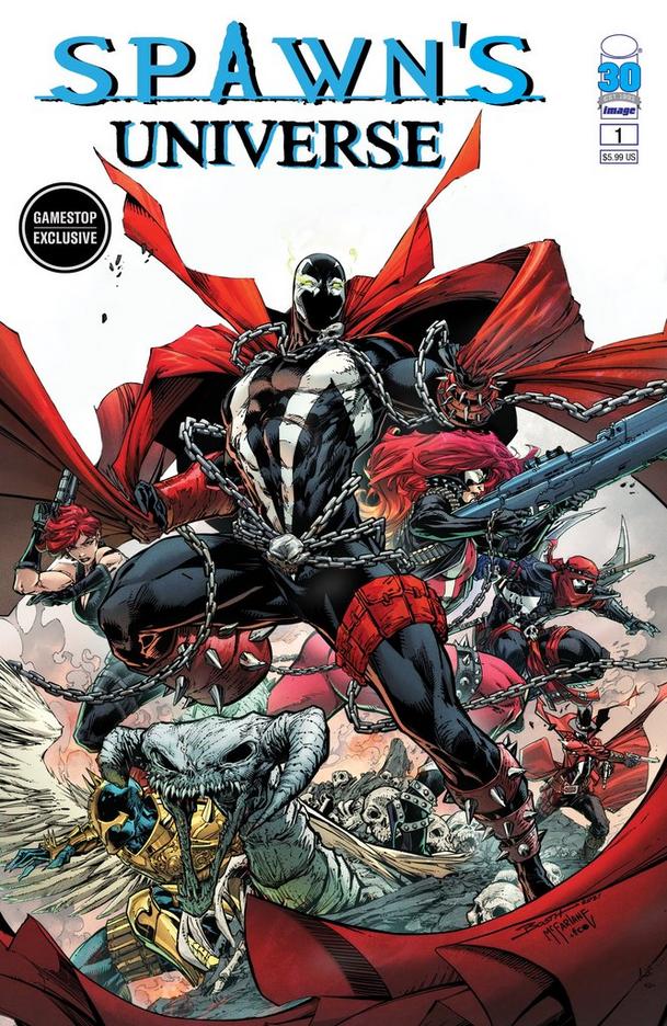 McFarlane Toys Spawn's Universe Volume 1 Comic Book GameStop Exclusive ...