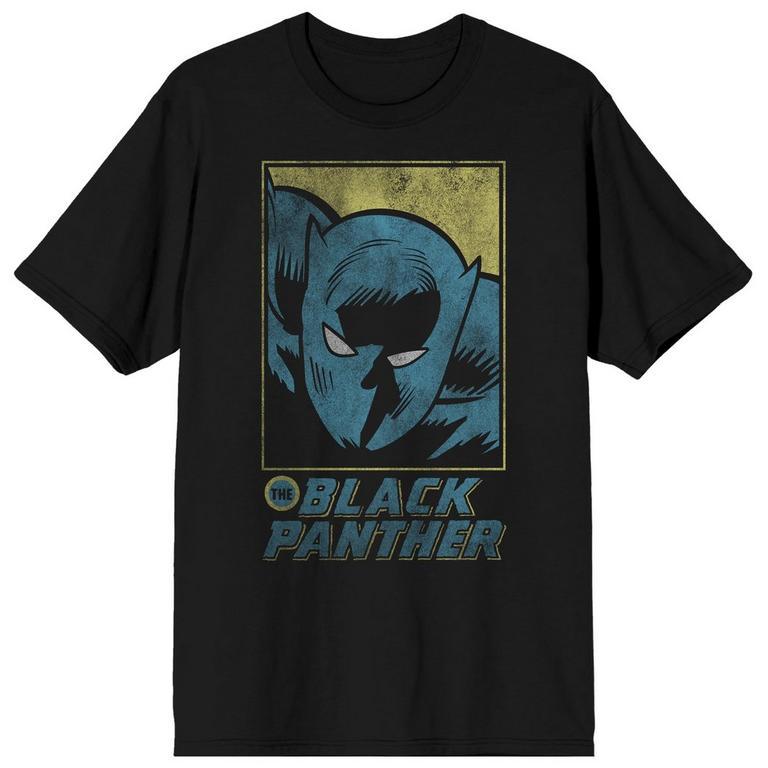 Marvel Black Panther Retro Poly Linen T-Shirt GameStop