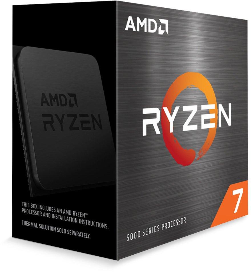 AMD Ryzen 7 5800X Processor (4.7GHz, 8 Cores, Socket AM4) Box