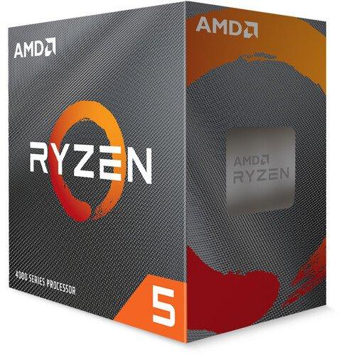 AMD Ryzen 5 4500 Processor 6-core 12 Threads up to 4.1 GHz with Wraith Stealth Cooler AM4