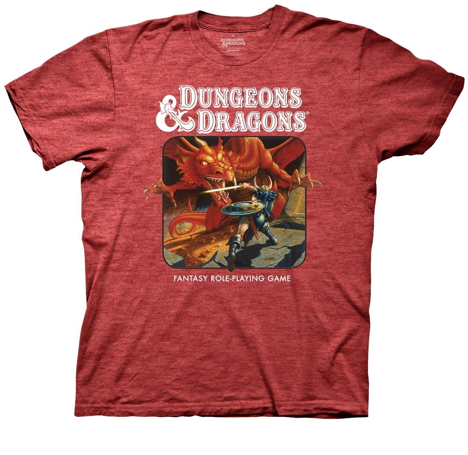 Dungeons and Dragons Red Dragon Basic Rules Cover TShirt