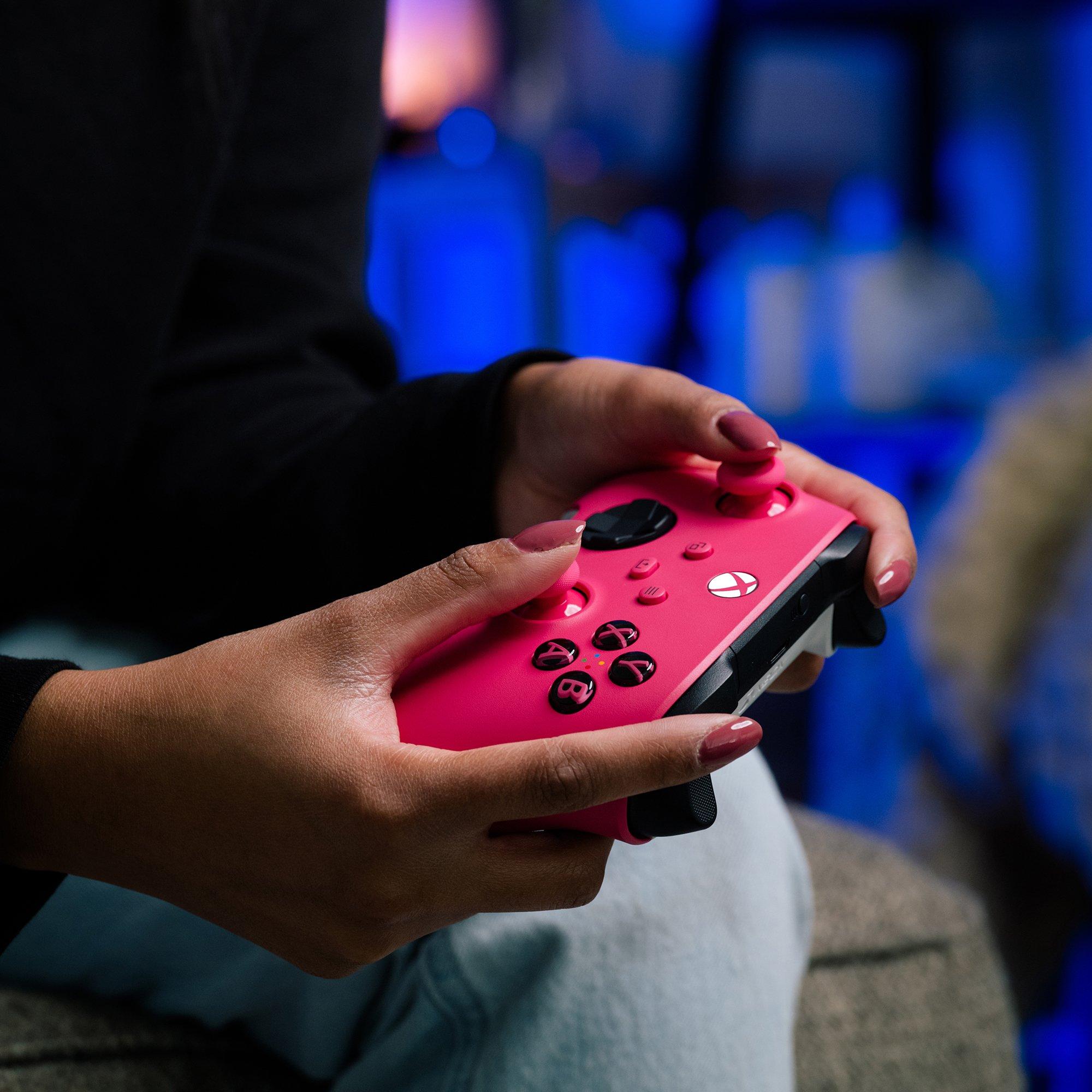 Microsoft Xbox Wireless Controller - Deep Pink for Xbox Series X/S, Xbox One, and Windows Devices