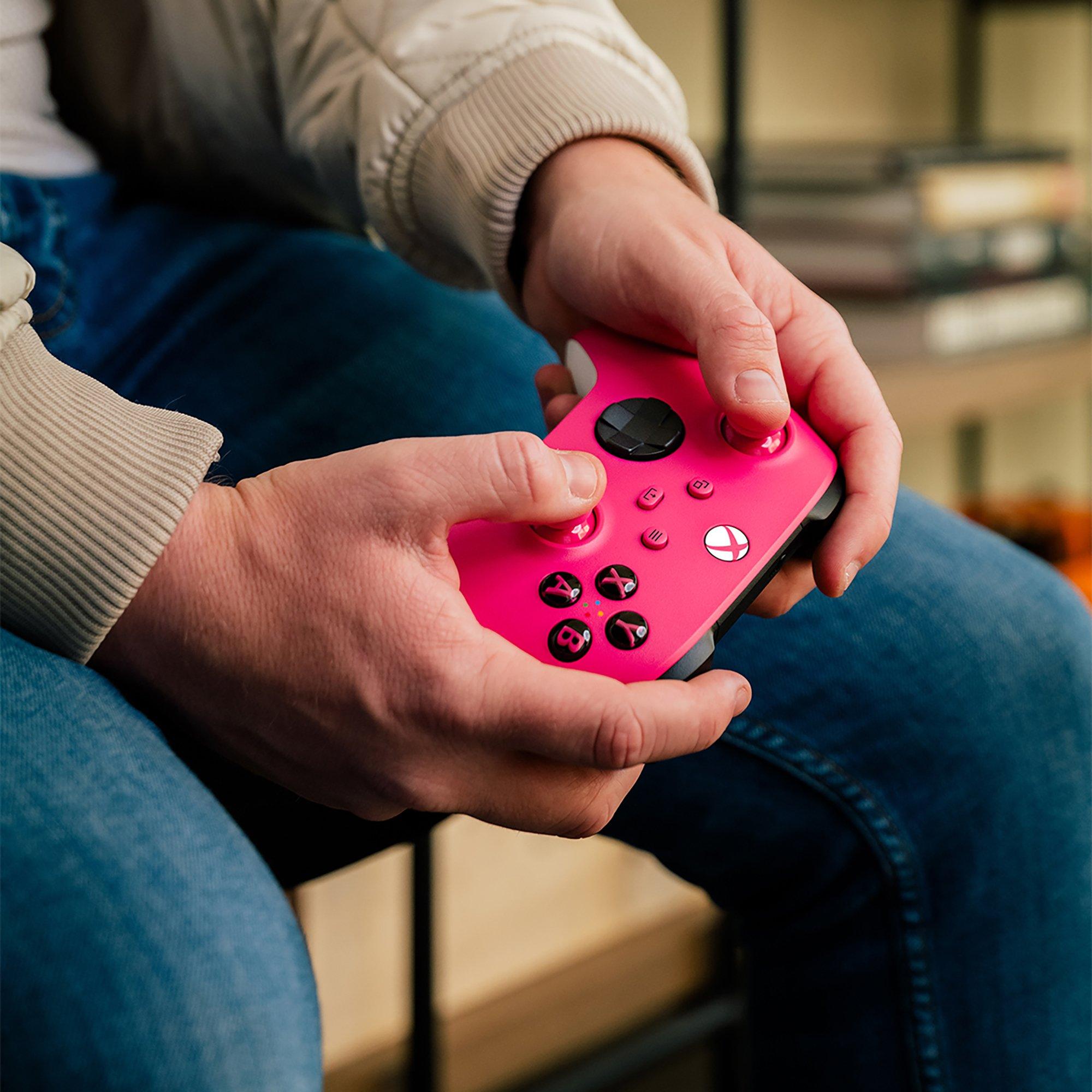 геймпад microsoft xbox series x s wireless controller deep pink