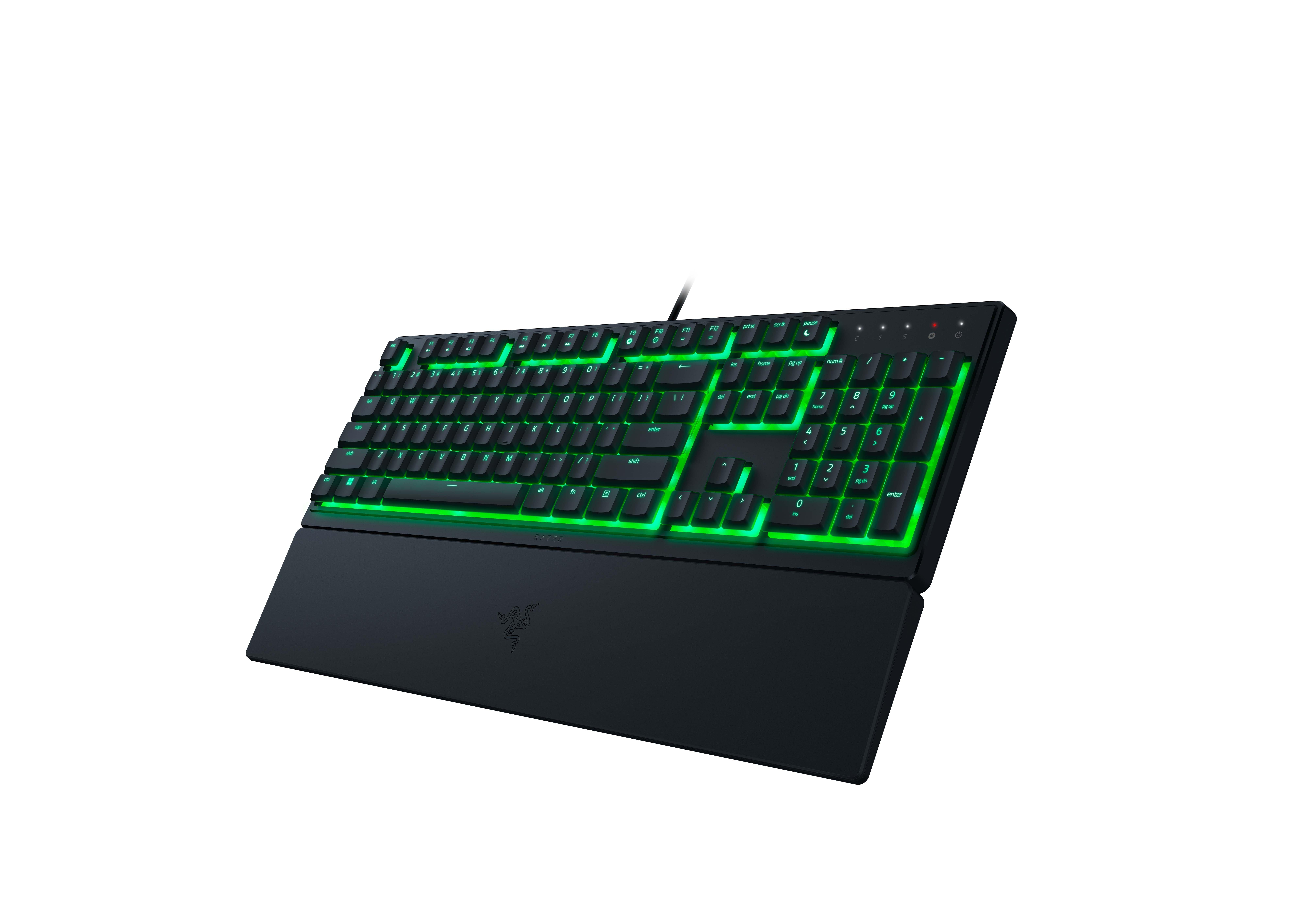 list item 3 of 6 Razer Ornata V3 X Low Profile Membrane Gaming Keyboard with Razer Chroma RGB - Black