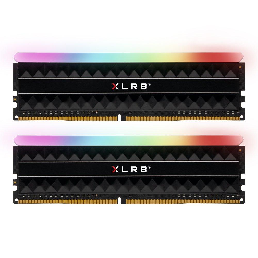 list item 3 of 9 PNY XLR8 Gaming REV RGB 32GB (2x16GB) DDR4 3200MHz CL16 Dual Channel Memory Upgrade MD32GK2D4320016X2RGB