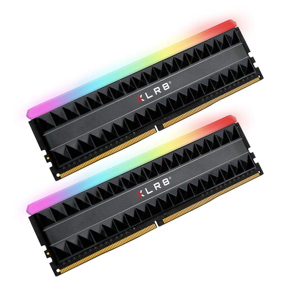 list item 3 of 8 PNY XLR8 Gaming REV RGB 32GB (2x16GB) DDR4 3600MHz CL18 Dual Channel Memory Upgrade MD32GK2D4360018X2RGB