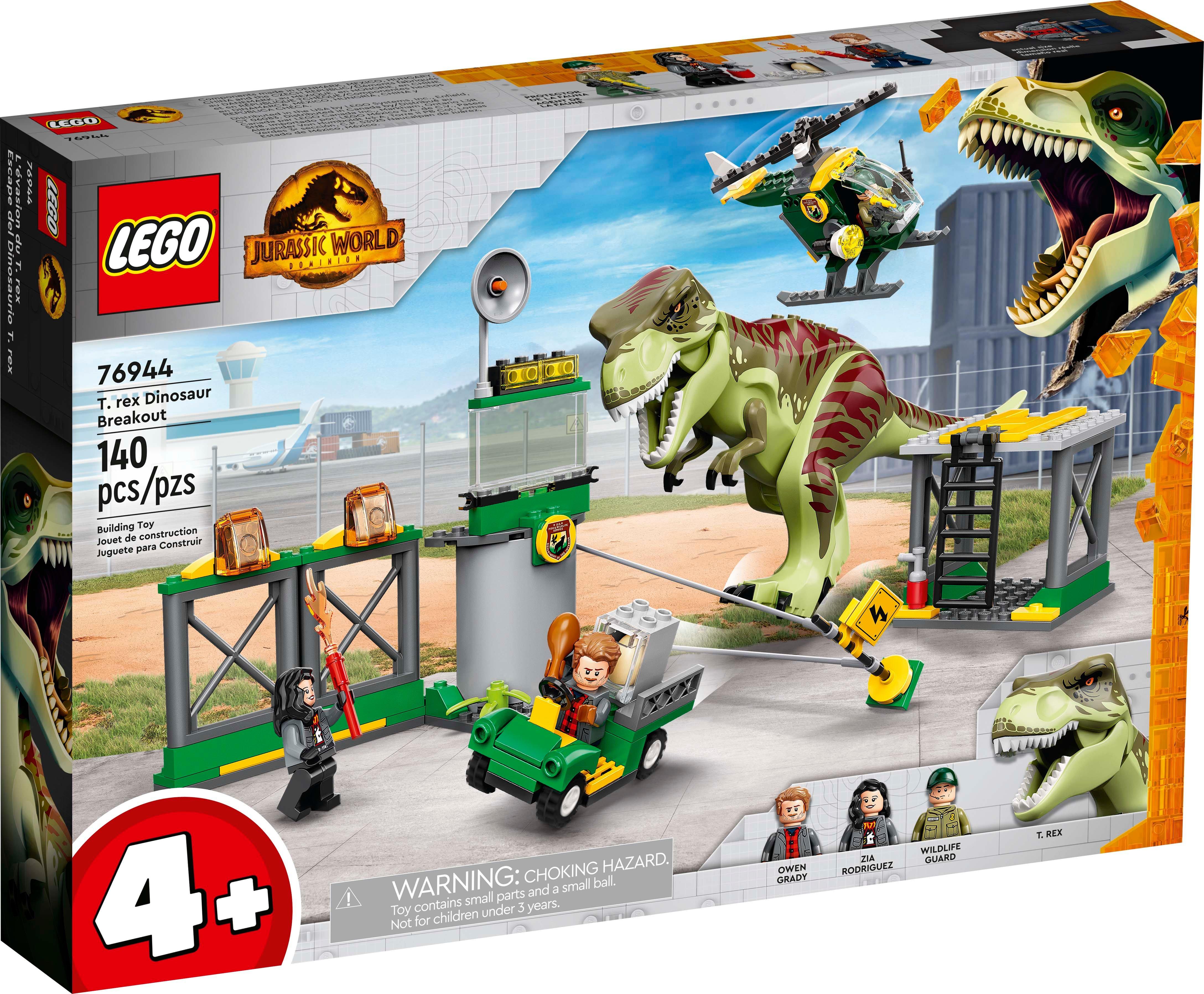 list item 1 of 14 LEGO Jurassic World T. rex Dinosaur Breakout 76944