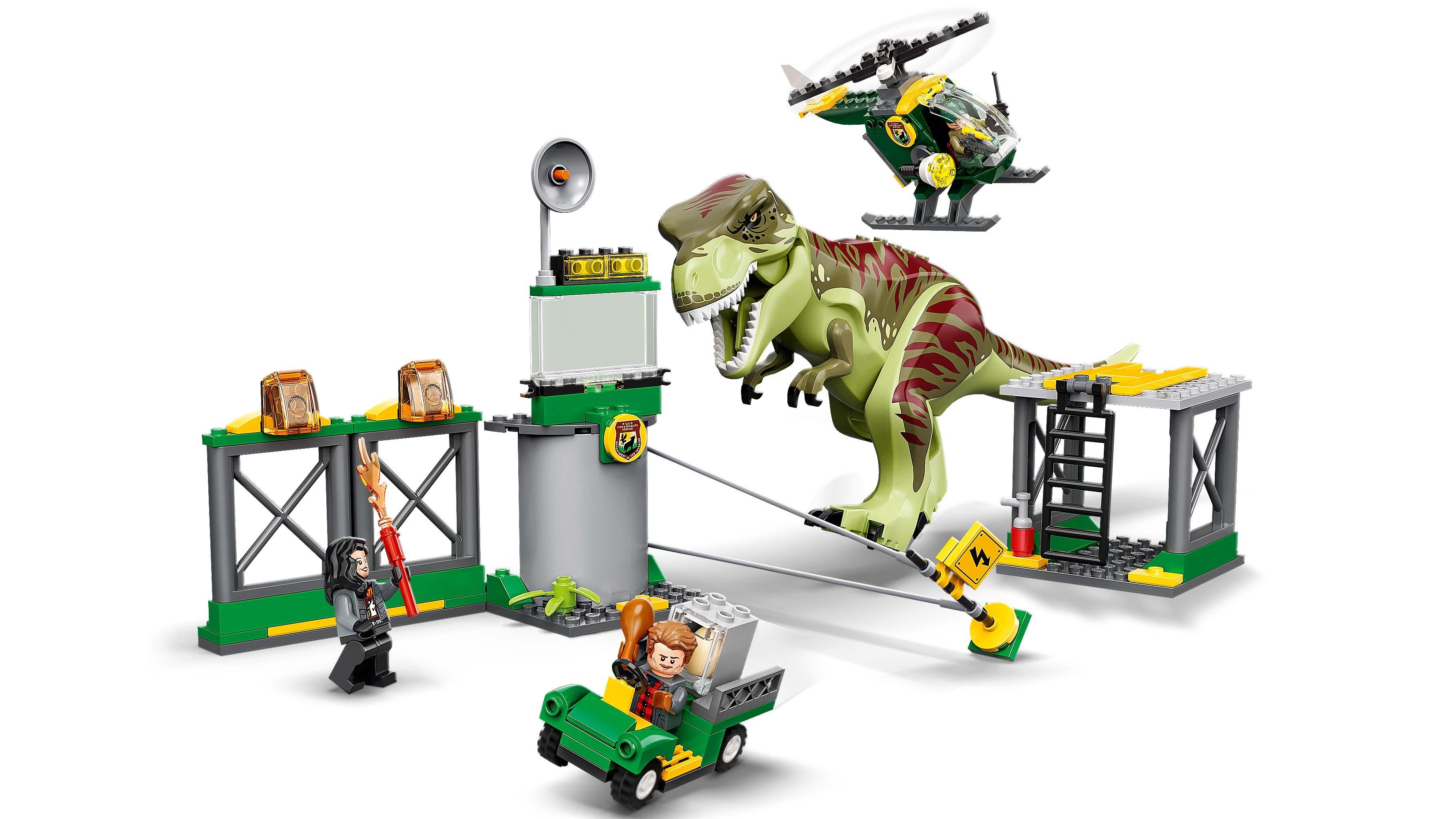 list item 3 of 14 LEGO Jurassic World T. rex Dinosaur Breakout 76944