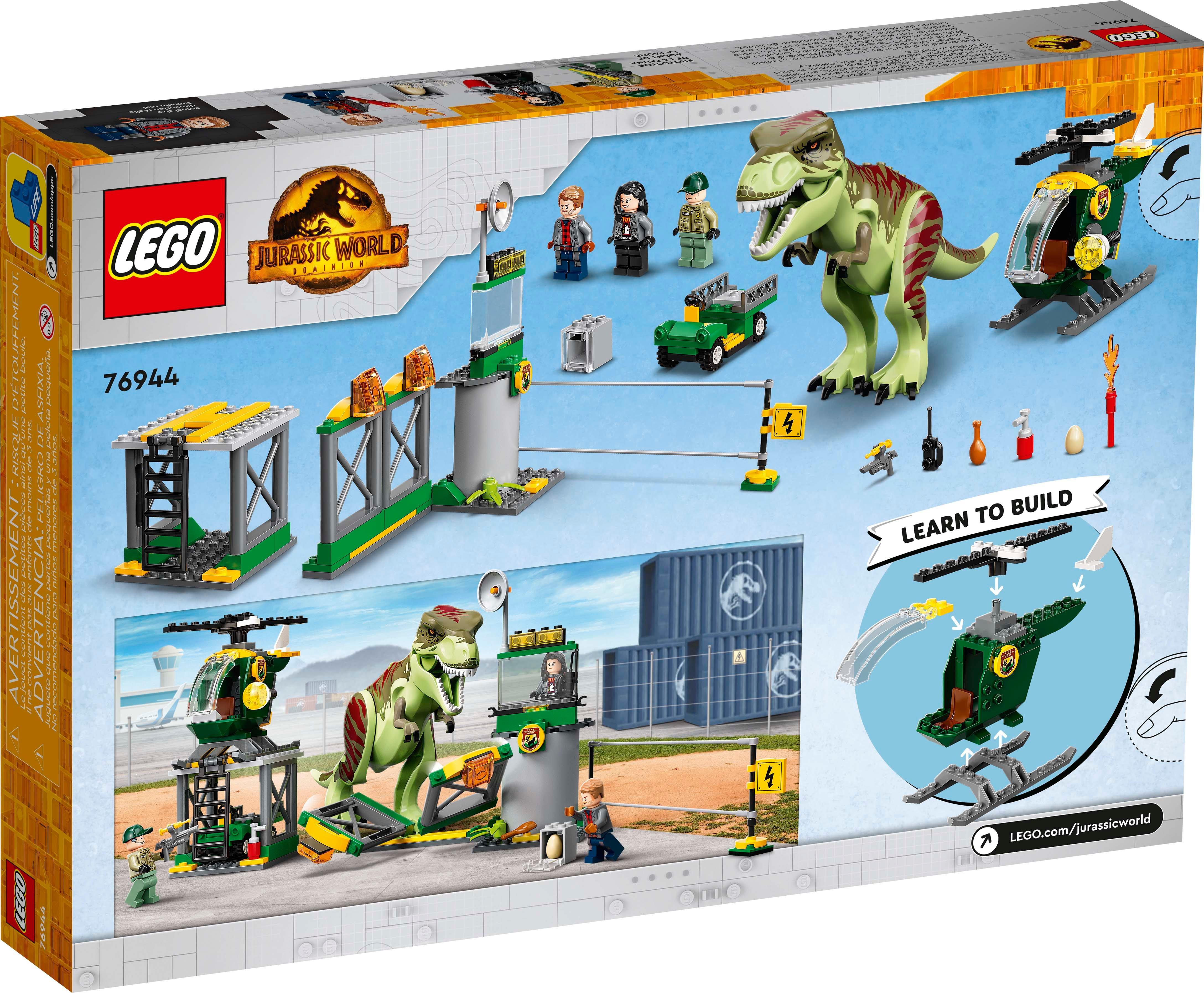 list item 14 of 14 LEGO Jurassic World T. rex Dinosaur Breakout 76944