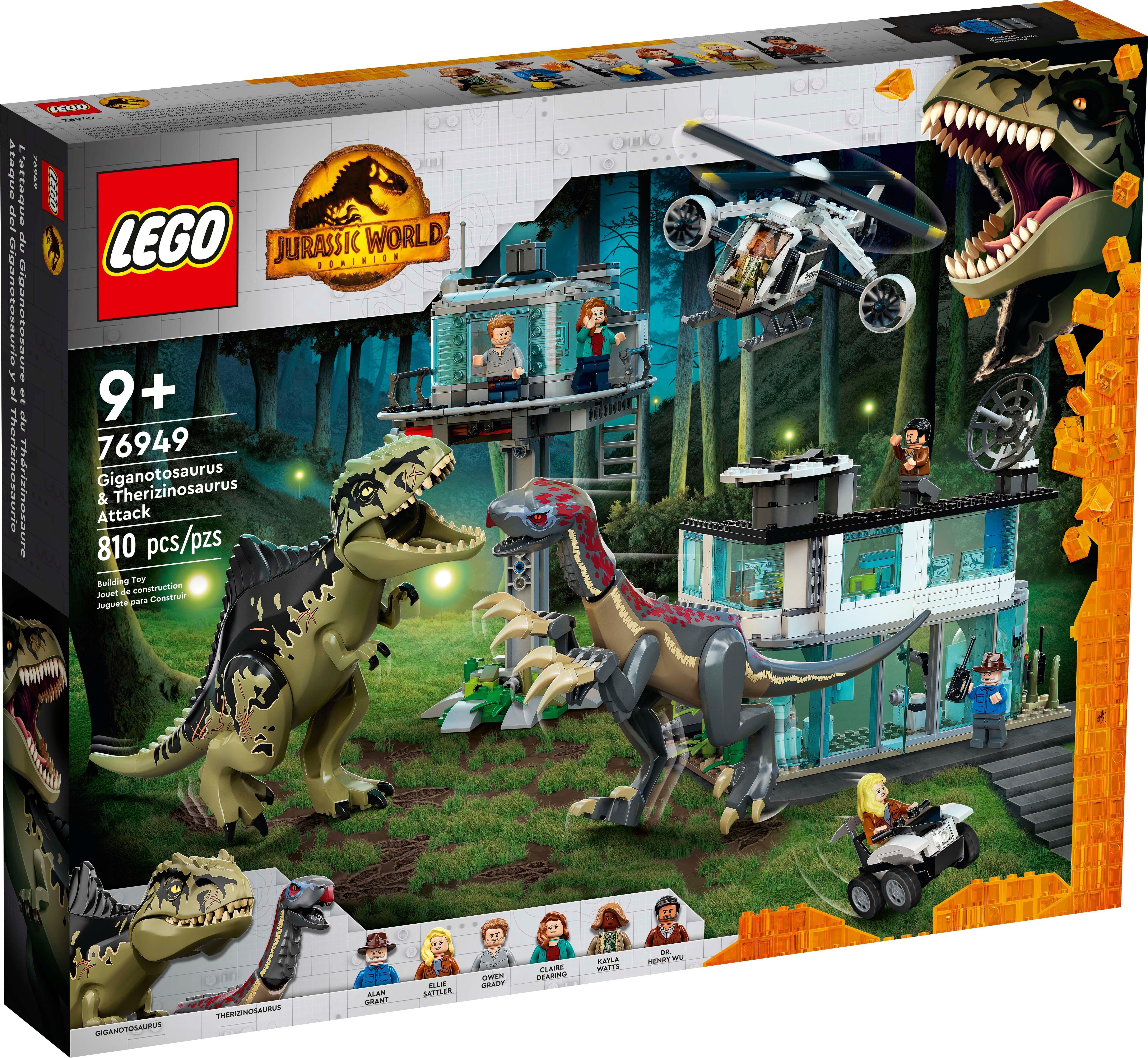 list item 2 of 9 LEGO Jurassic World Giganotosaurus and Therizinosaurus Attack 76949