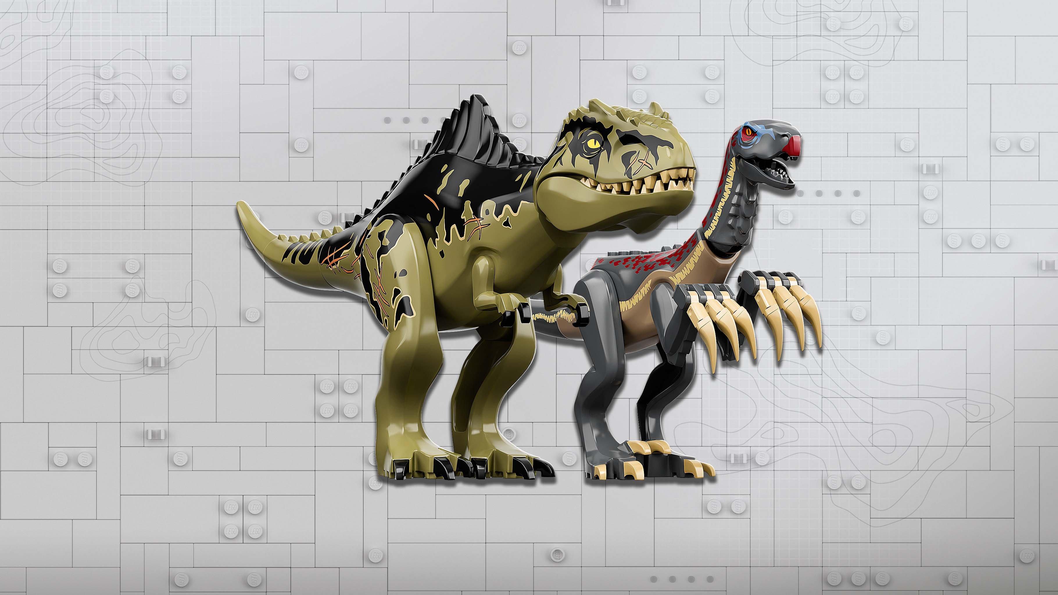 list item 4 of 9 LEGO Jurassic World Giganotosaurus and Therizinosaurus Attack 76949
