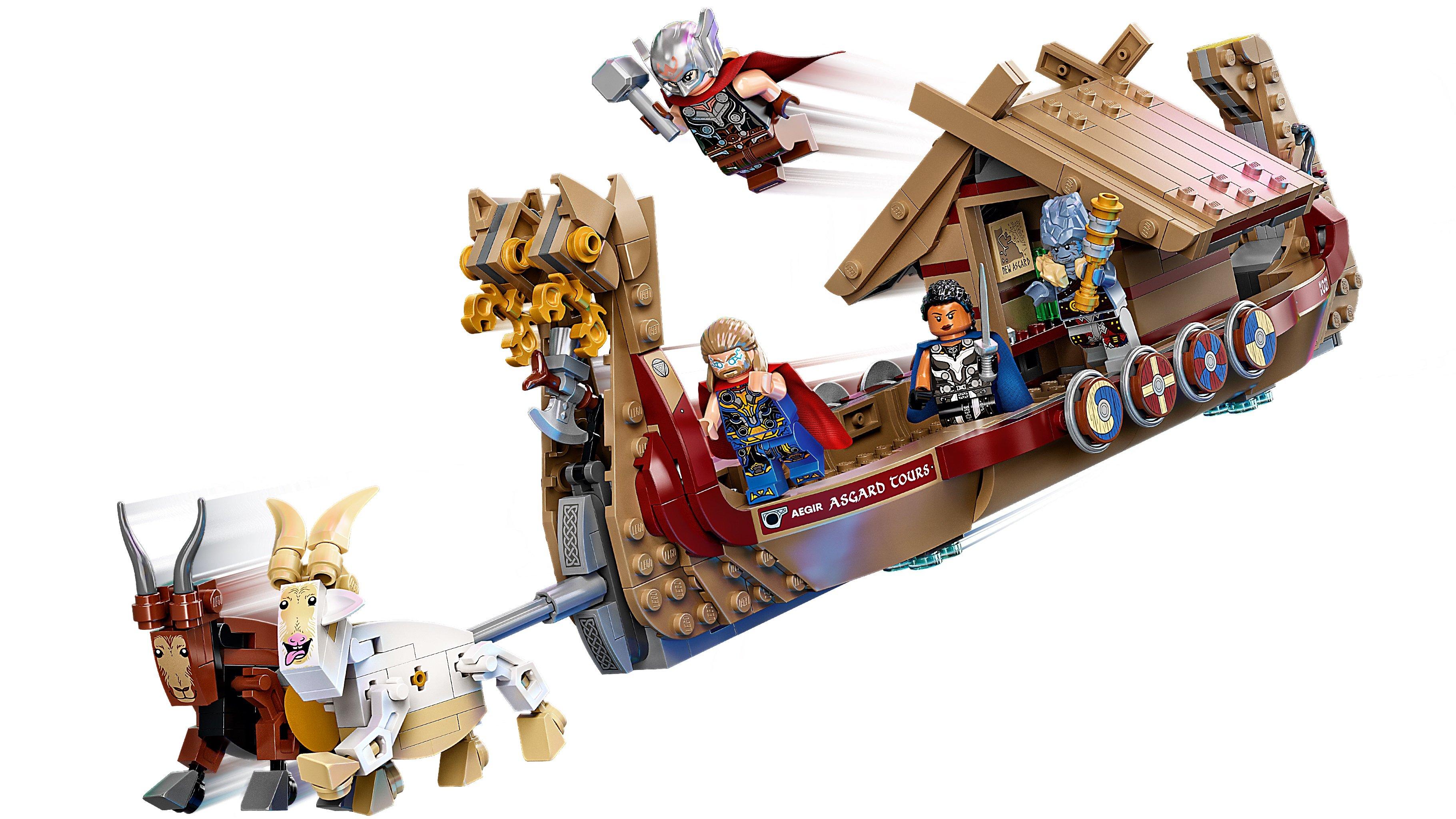 list item 2 of 12 LEGO Thor Love and Thunder The Goat Boat 76208