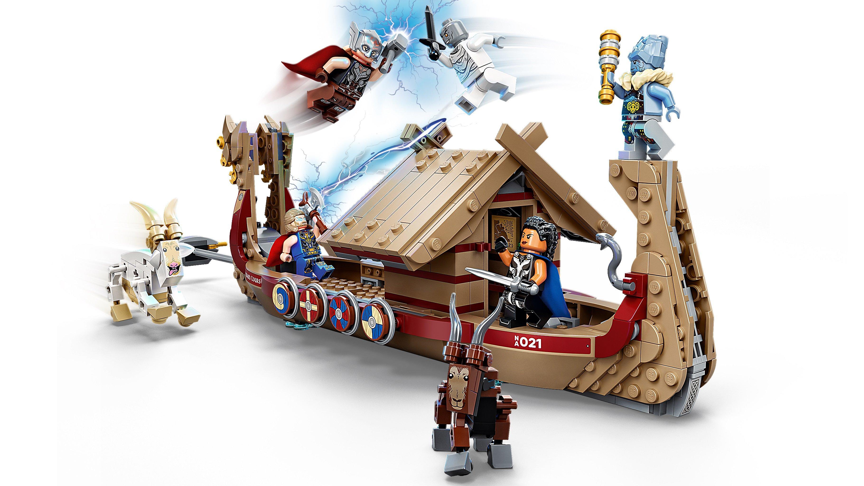 LEGO Thor Love and Thunder The Goat Boat 76208