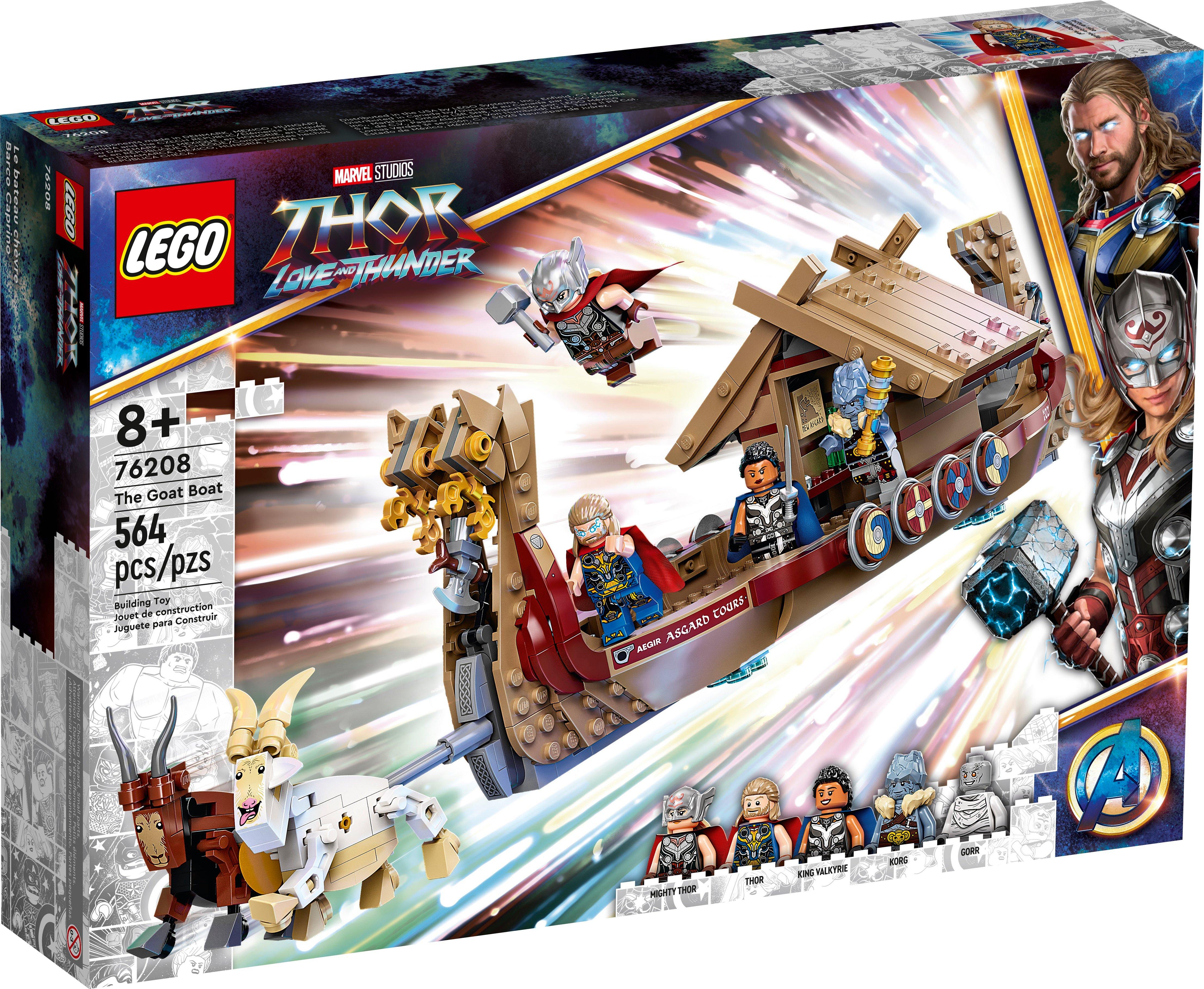 list item 6 of 12 LEGO Thor Love and Thunder The Goat Boat 76208