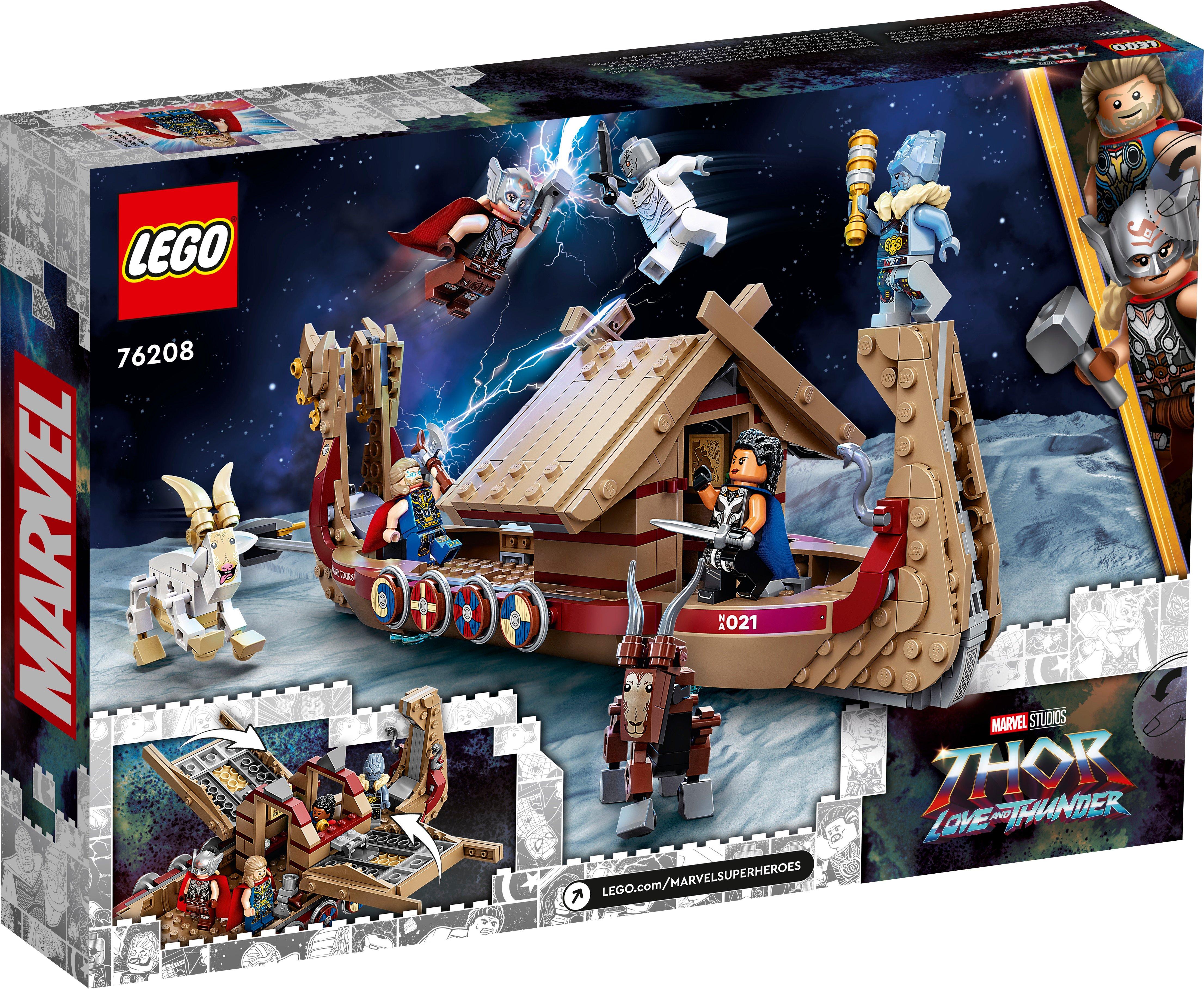list item 7 of 12 LEGO Thor Love and Thunder The Goat Boat 76208