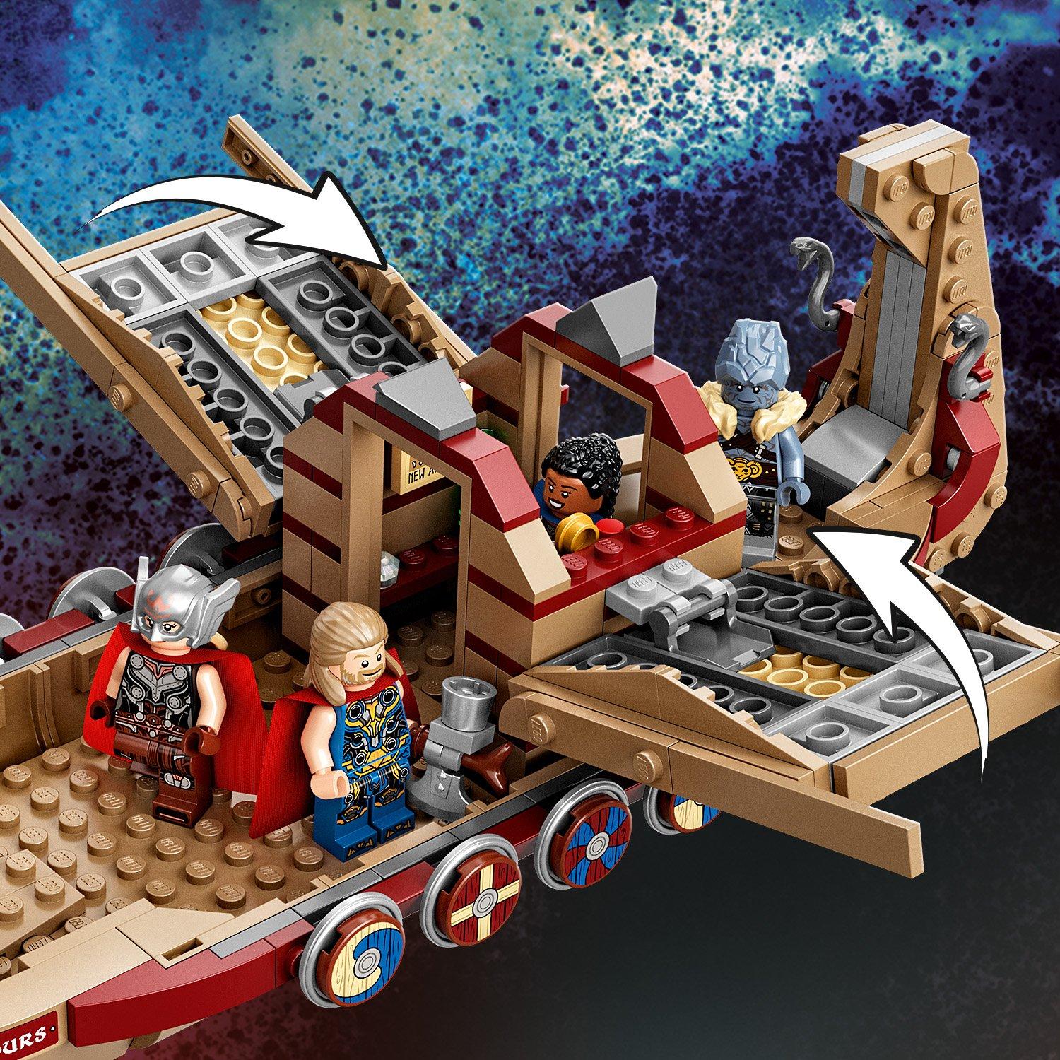 list item 9 of 12 LEGO Thor Love and Thunder The Goat Boat 76208