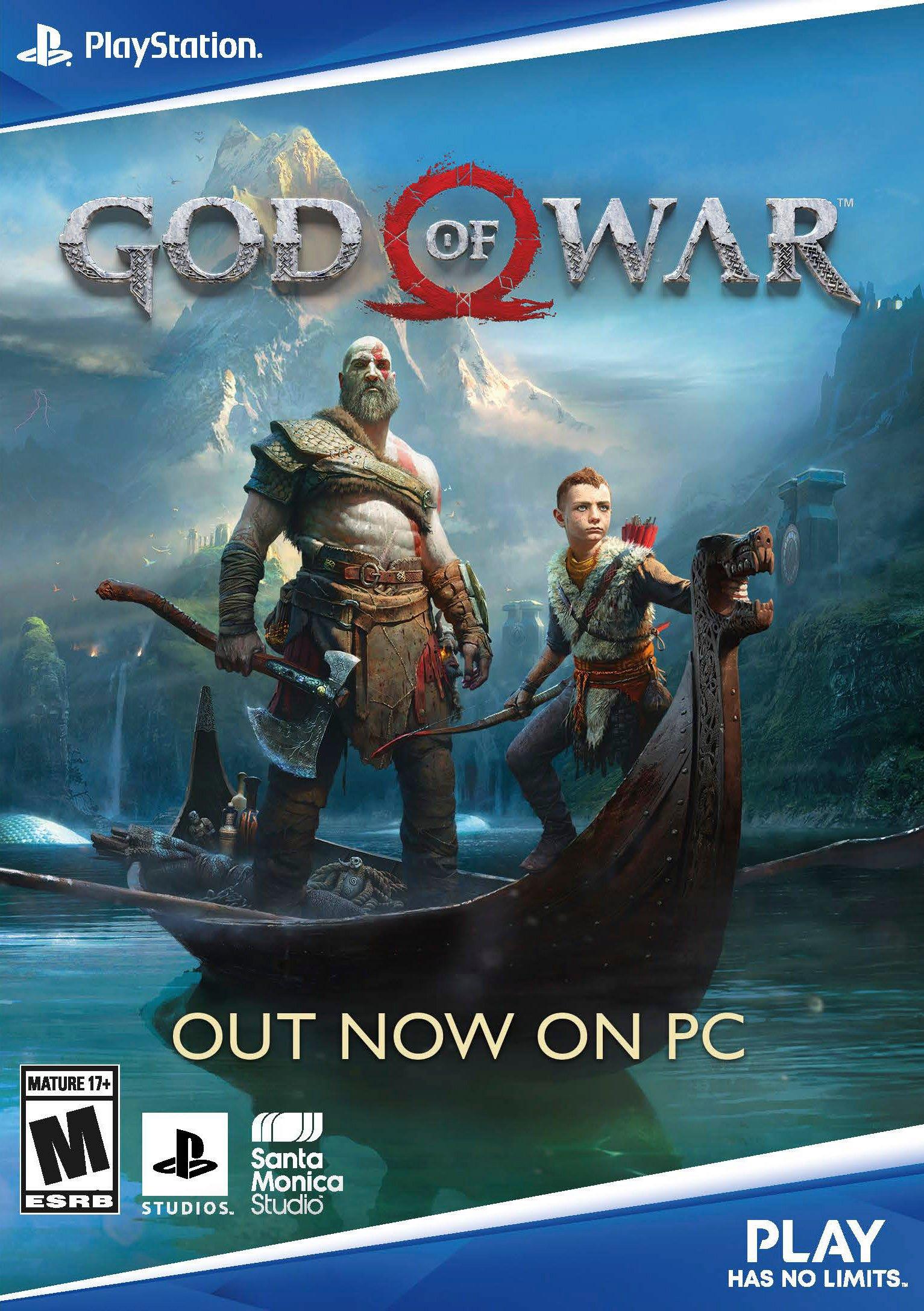 God Of War PC System Requirements, Minimum/Recommended