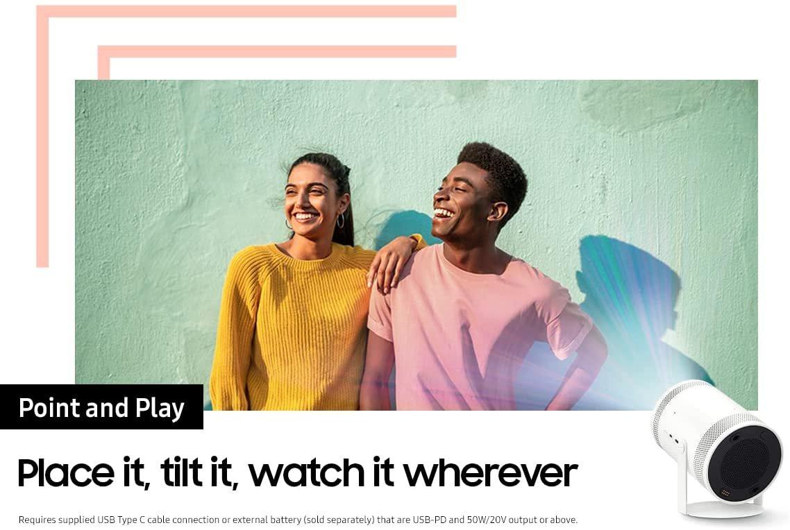 Samsung The Freestyle 550-Lumen Full HD Smart Projector