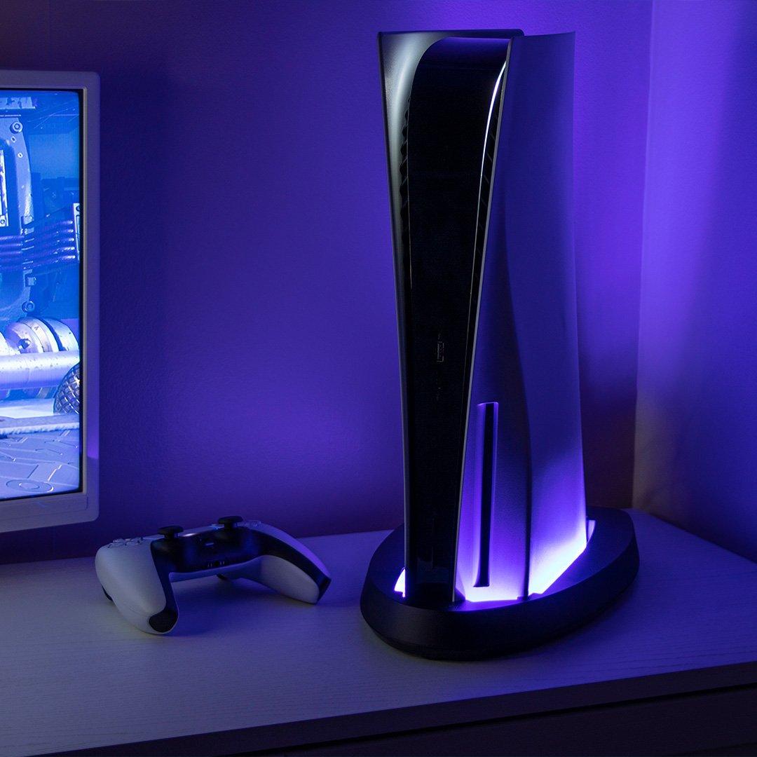 Venom Color Changing LED Stand for PlayStation 5
