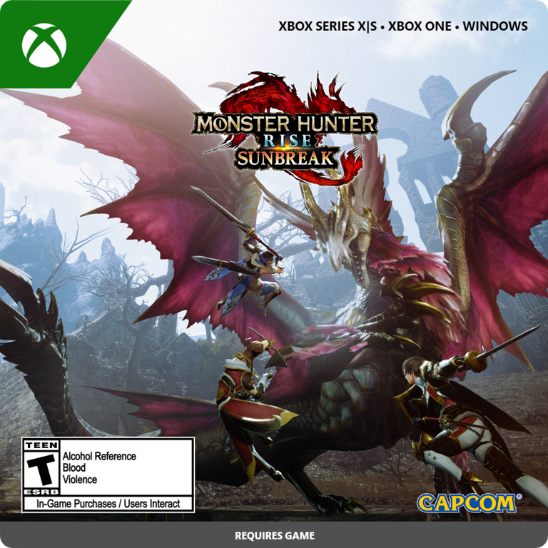 Monster Hunter Rise: Sunbreak DLC- Xbox Series X/S