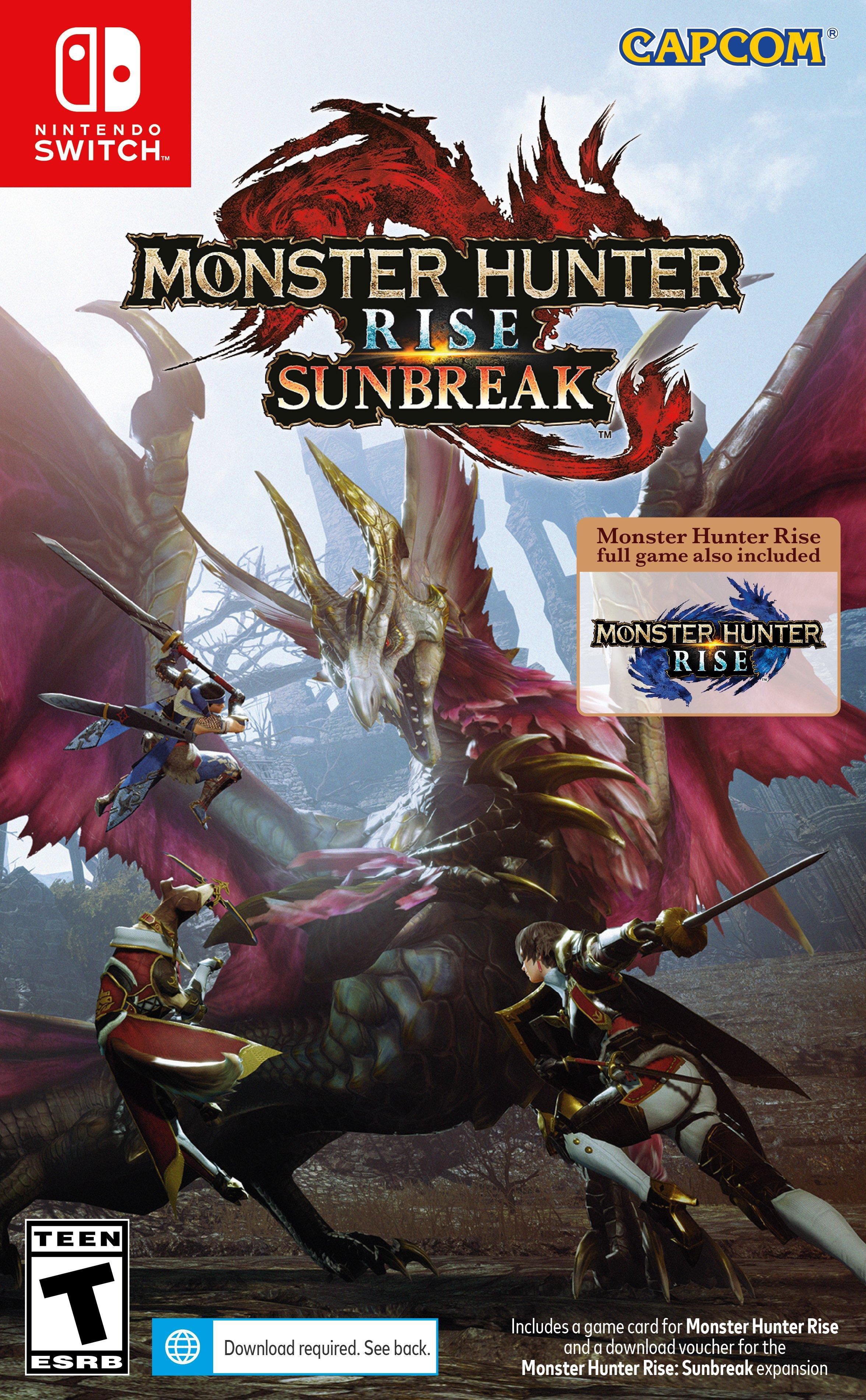 Monster Hunter Sunbreak será lançado para Switch e PC como DLC de Rise –  Tecnoblog