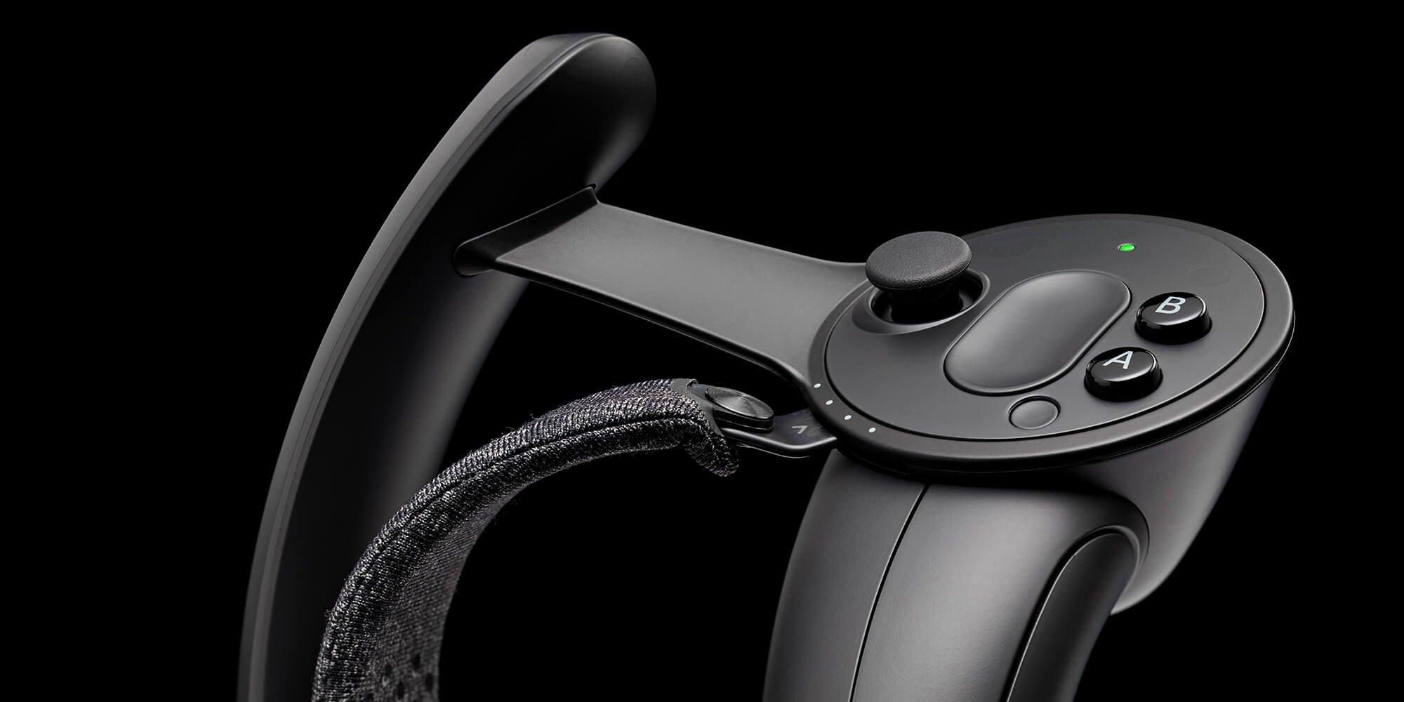 Valve index controller with oculus clearance rift