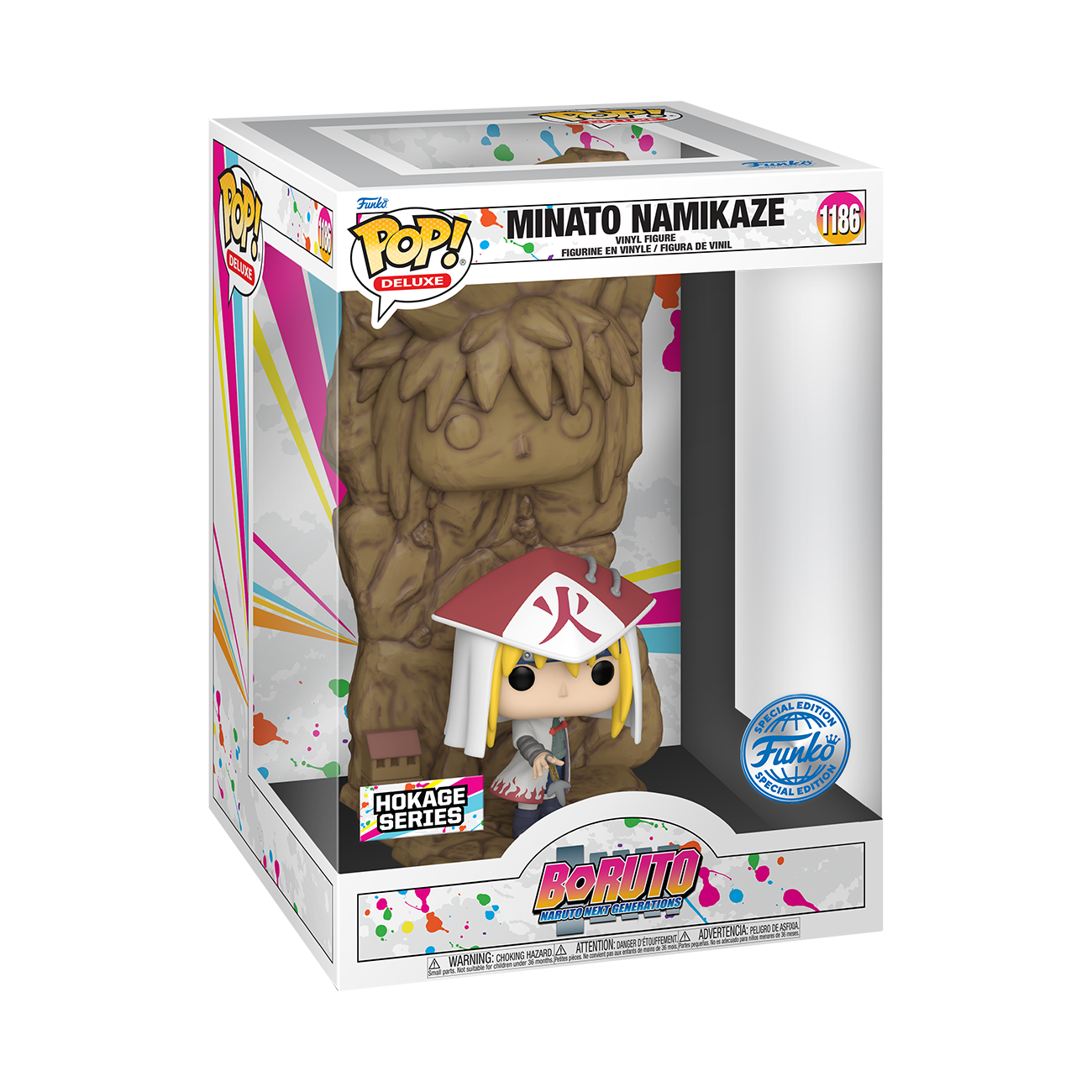 Funko Deluxe POP! Animation: Boruto: Naruto Next Generations Minato Namikaze 9-in Vinyl Figure GameStop Exclusive