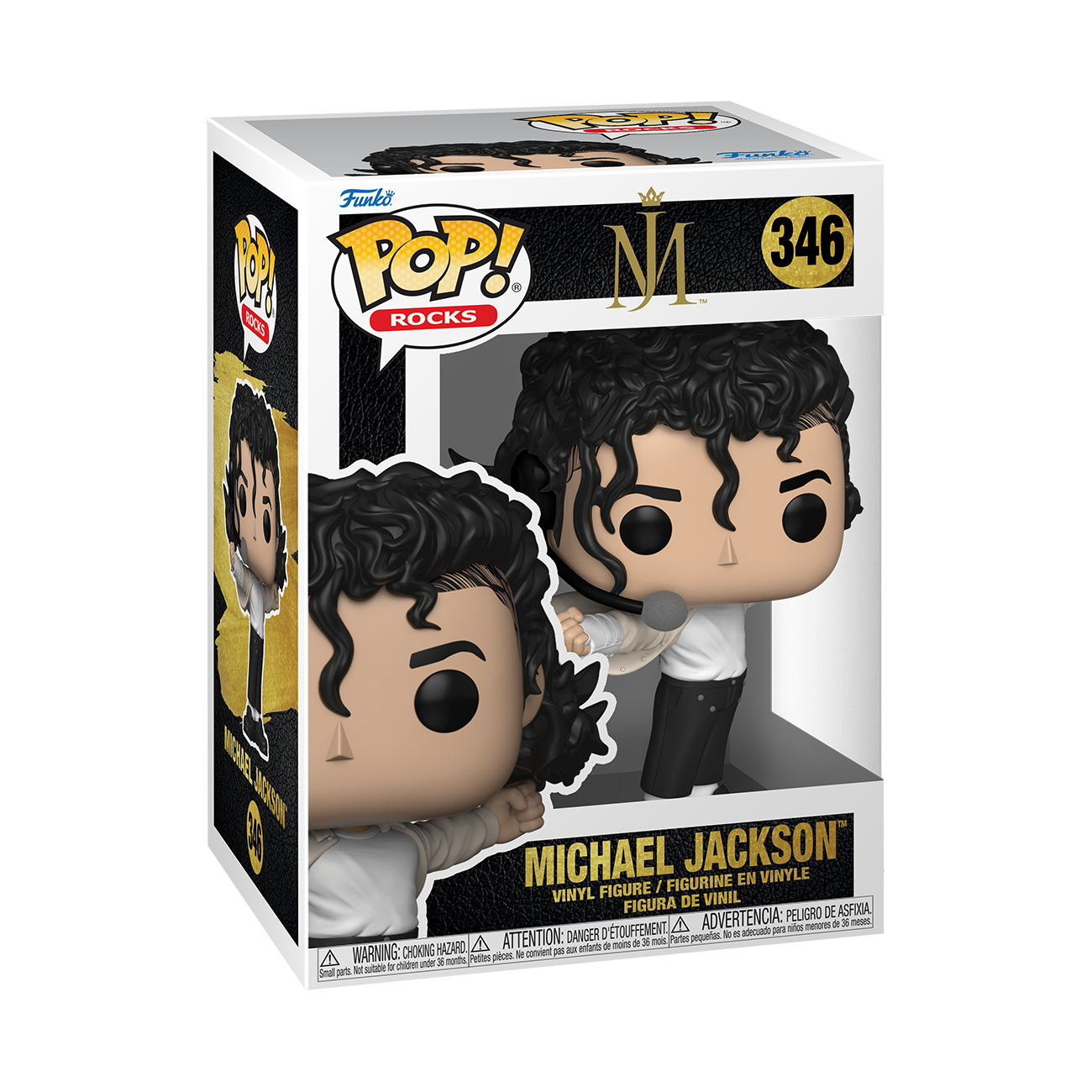 Funko POP! Rocks: Michael Jackson 4.4-in Vinyl Figure