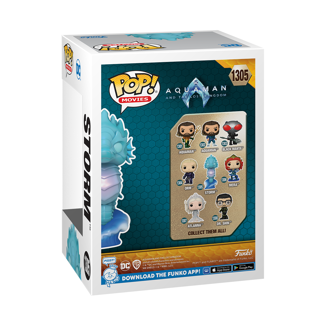 Funko POP! Movies: Aquaman and The Lost Kingdom Storm 5.52-in Vinyl Figure