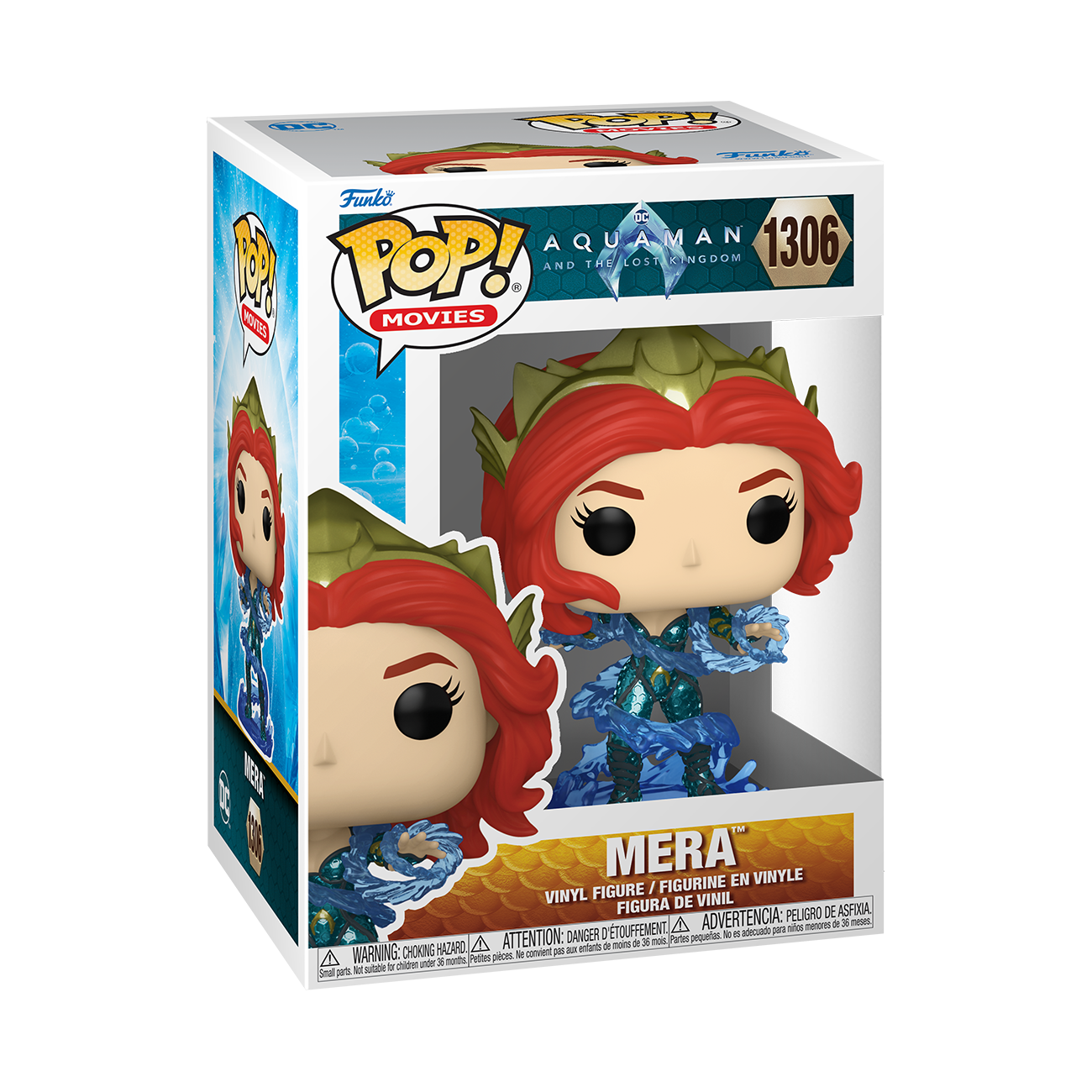 Funko POP! Movies: Aquaman and The Lost Kingdom Mera 4.29-in Vinyl