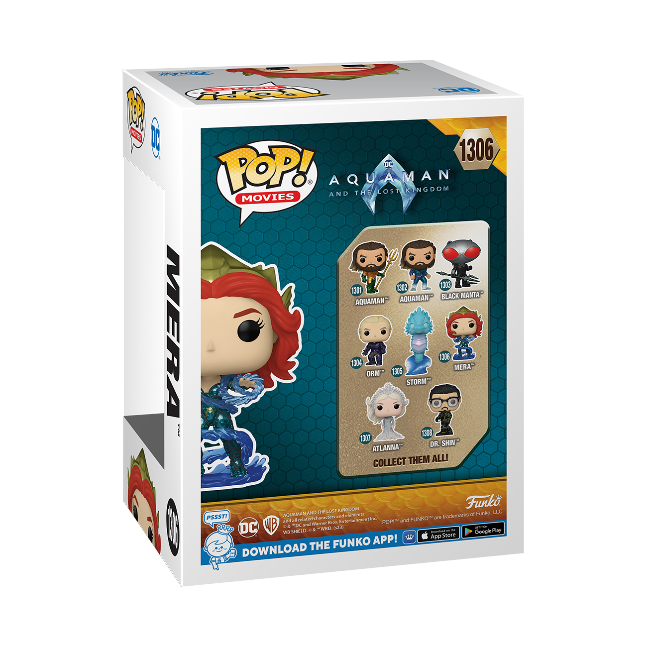 Funko POP! Movies: Aquaman and The Lost Kingdom Mera 4.29-in Vinyl